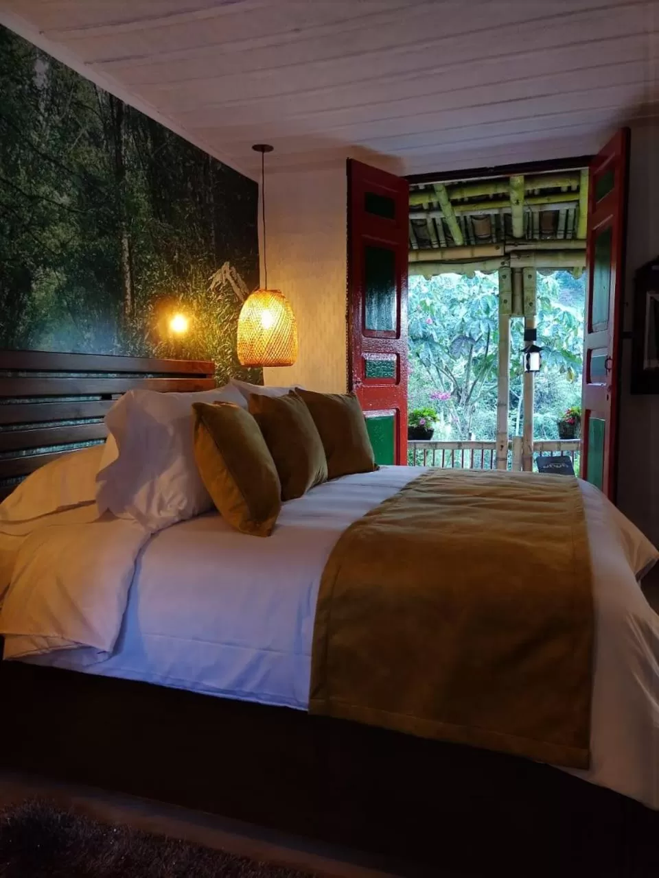 Photo of the whole room, Bed in Hotel Vísperas