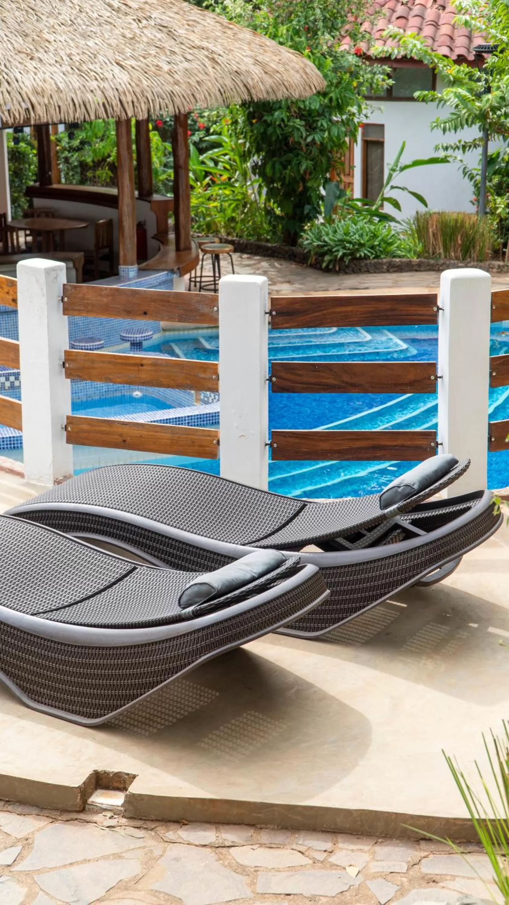 Swimming pool in Hotel Luna Llena