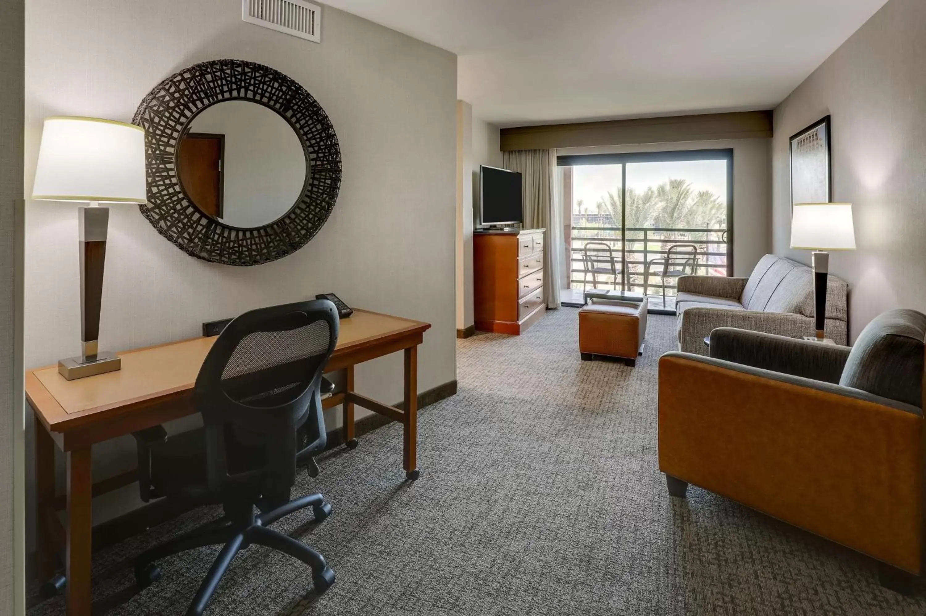 Bedroom, Seating Area in Drury Inn & Suites Phoenix Airport