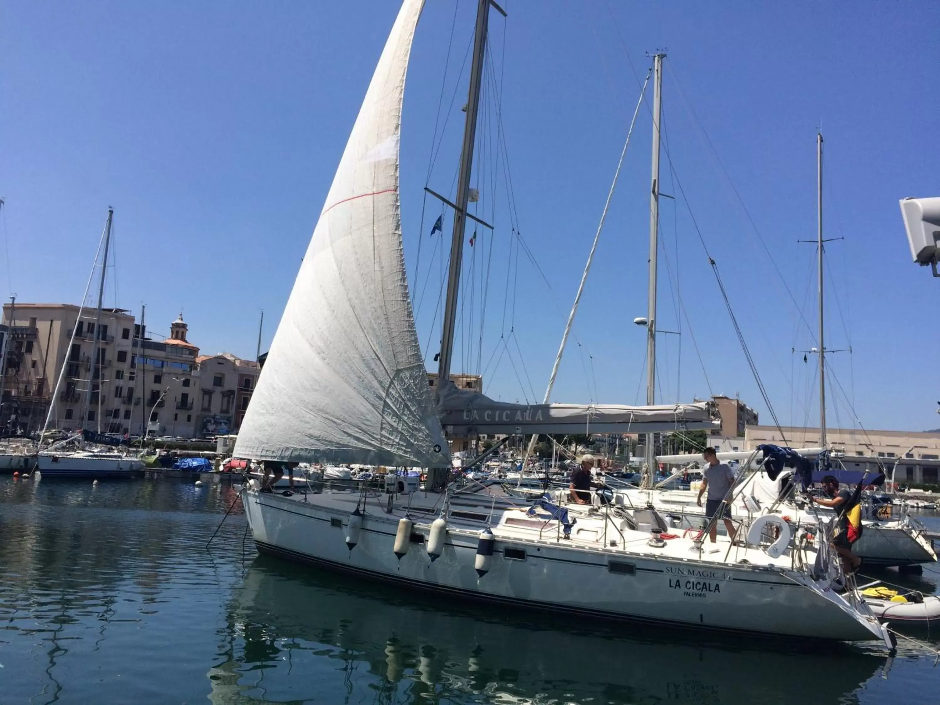 Nearby landmark, Windsurfing in B&b Mondello Resort