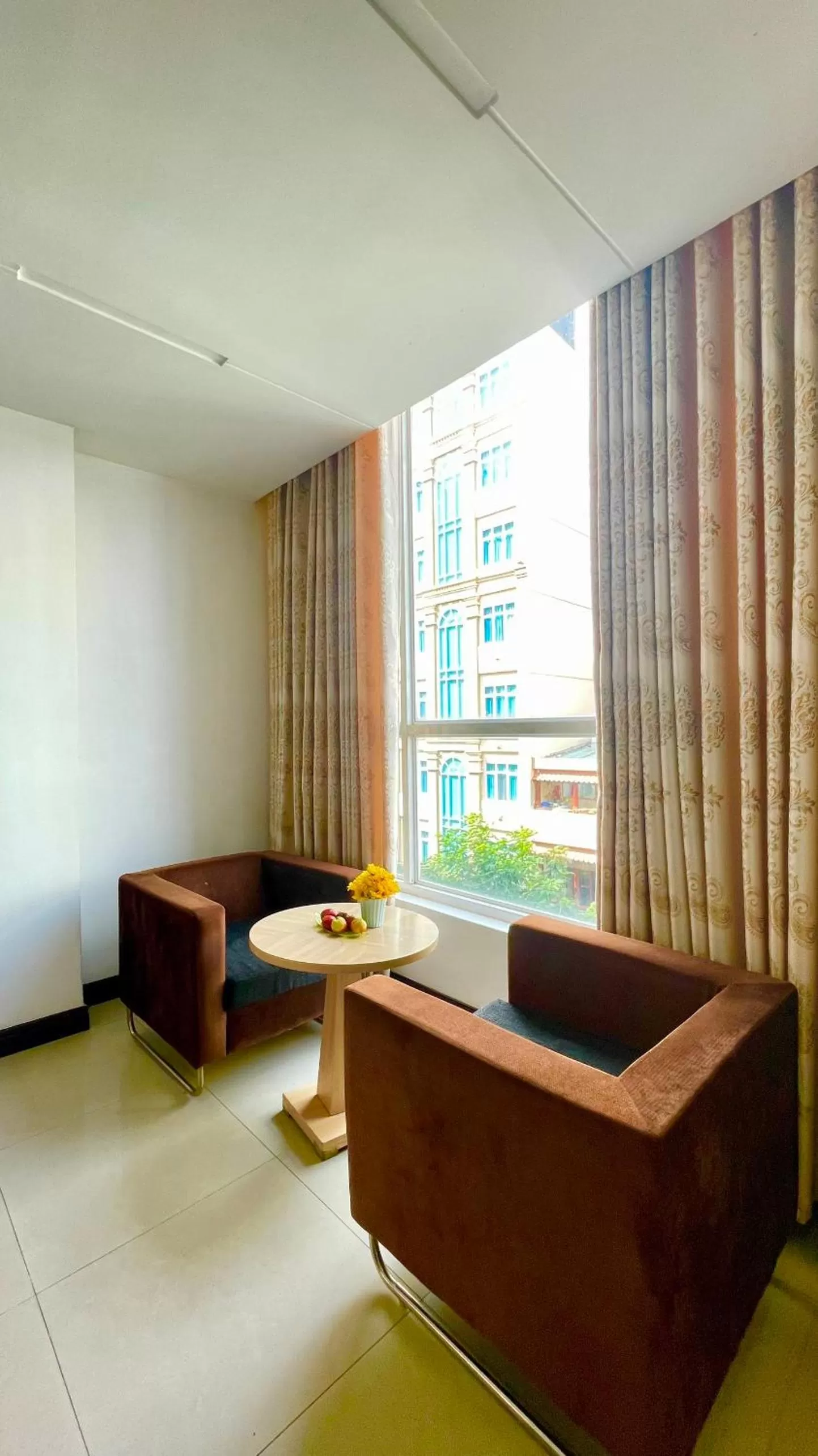 Living room in Gold hotel, Saigon