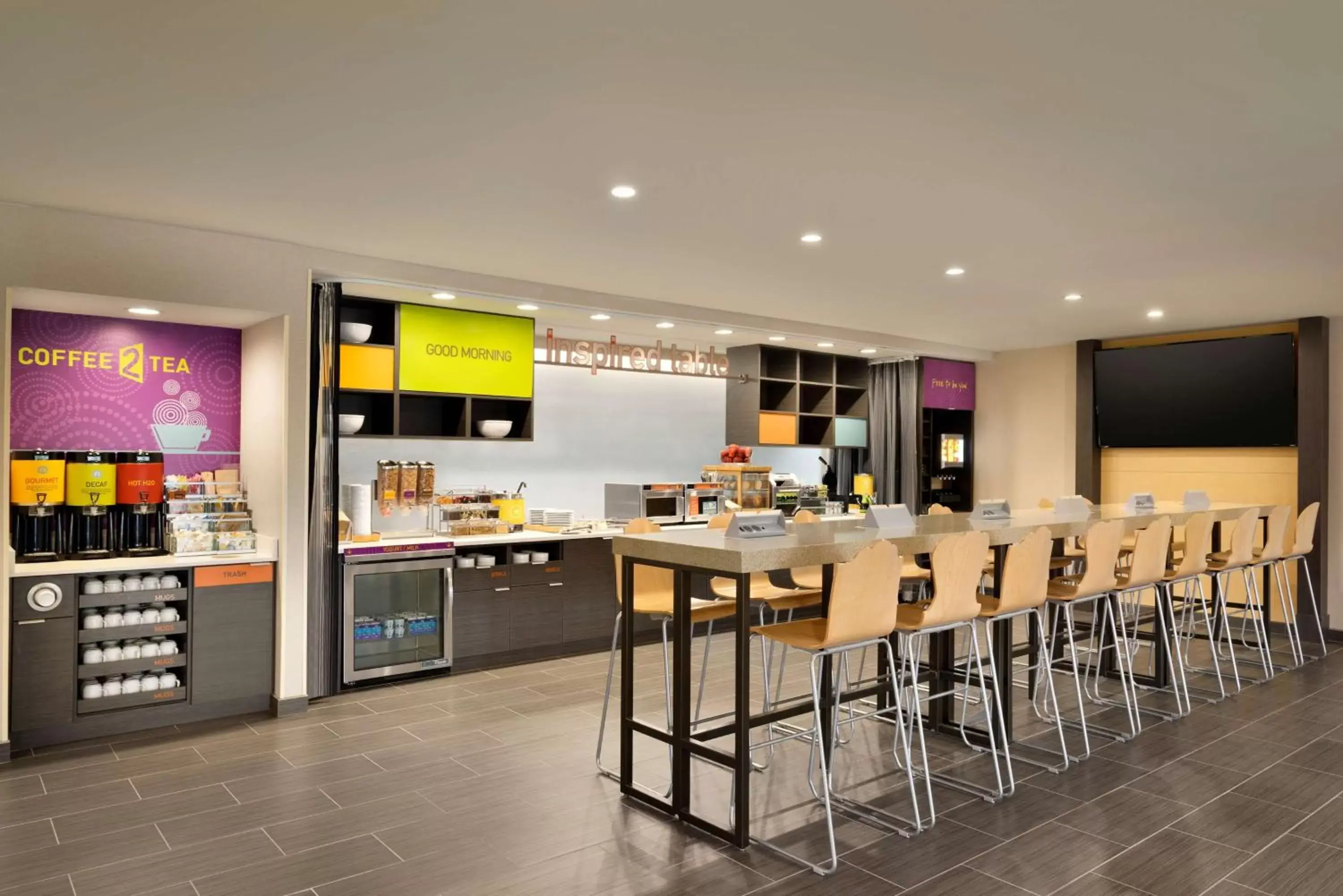 Dining area, Restaurant/Places to Eat in Home2 Suites By Hilton Baton Rouge