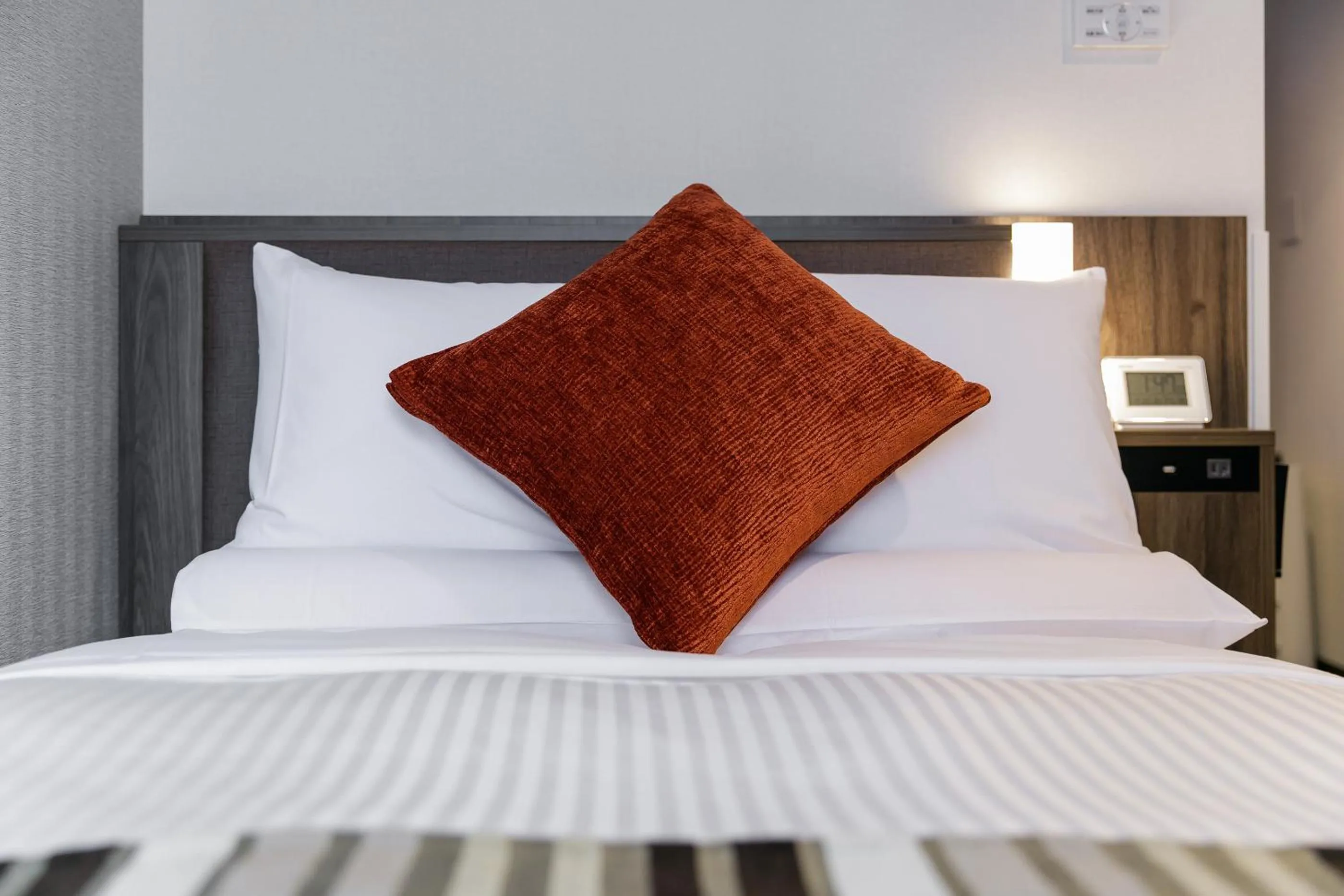 Photo of the whole room, Bed in Hotel Mystays Kagoshima Tenmonkan