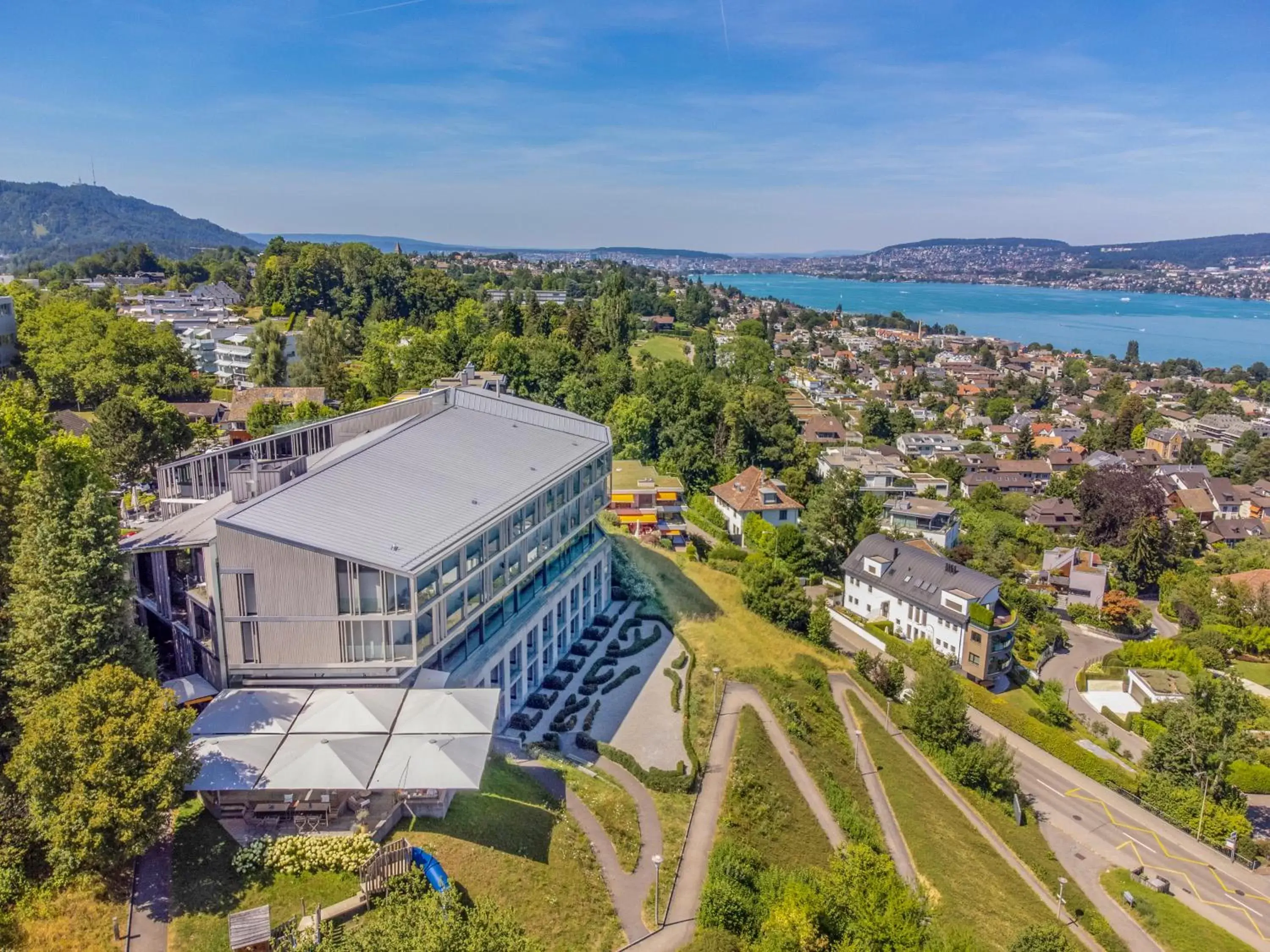 Property building, Bird's-eye View in Belvoir Swiss Quality Hotel