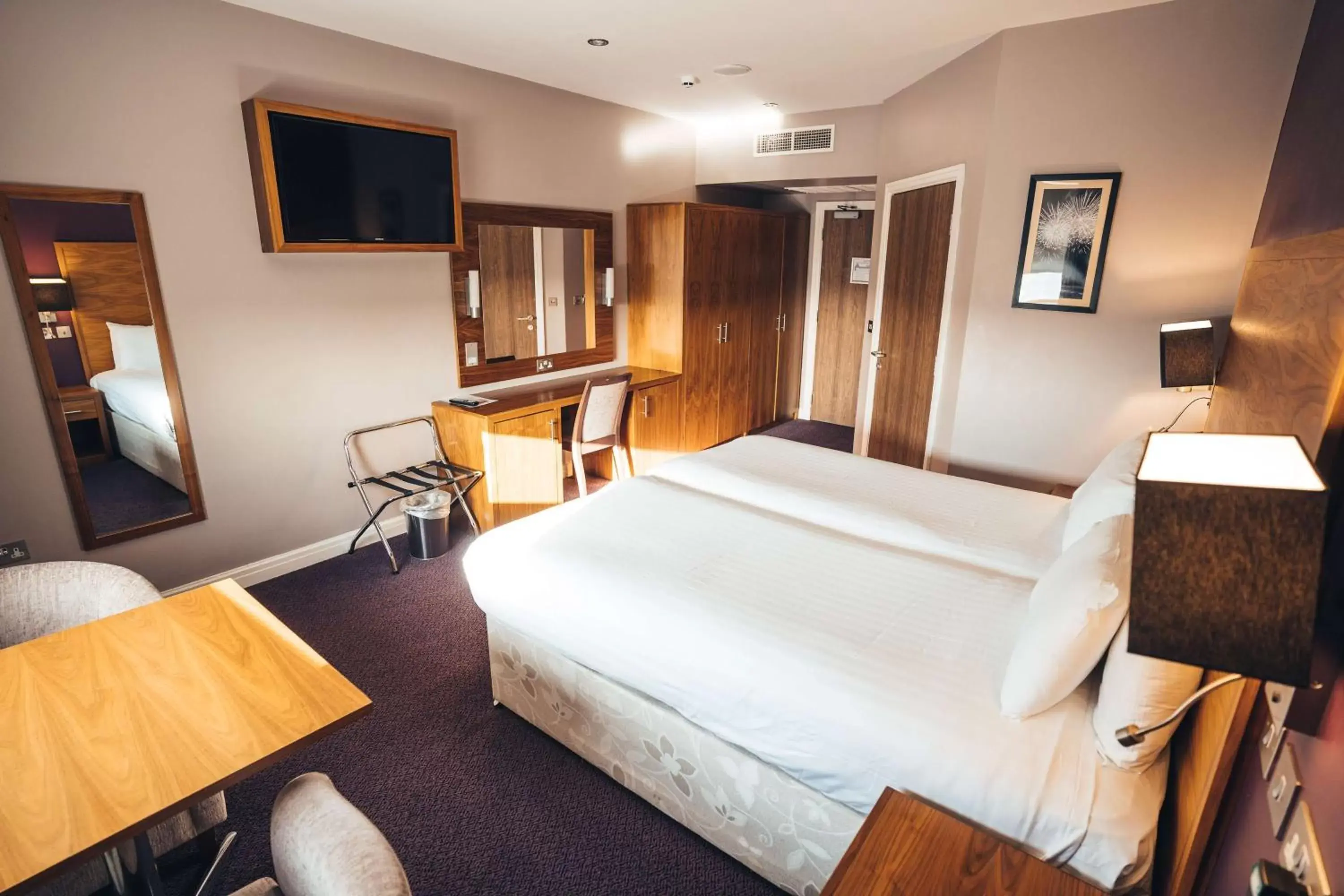 Bedroom, Bed in Blackpool Football Club Stadium Hotel, a member of Radisson Individuals