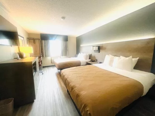 Photo of the whole room, Bed in Quality Inn & Suites Ankeny-Des Moines
