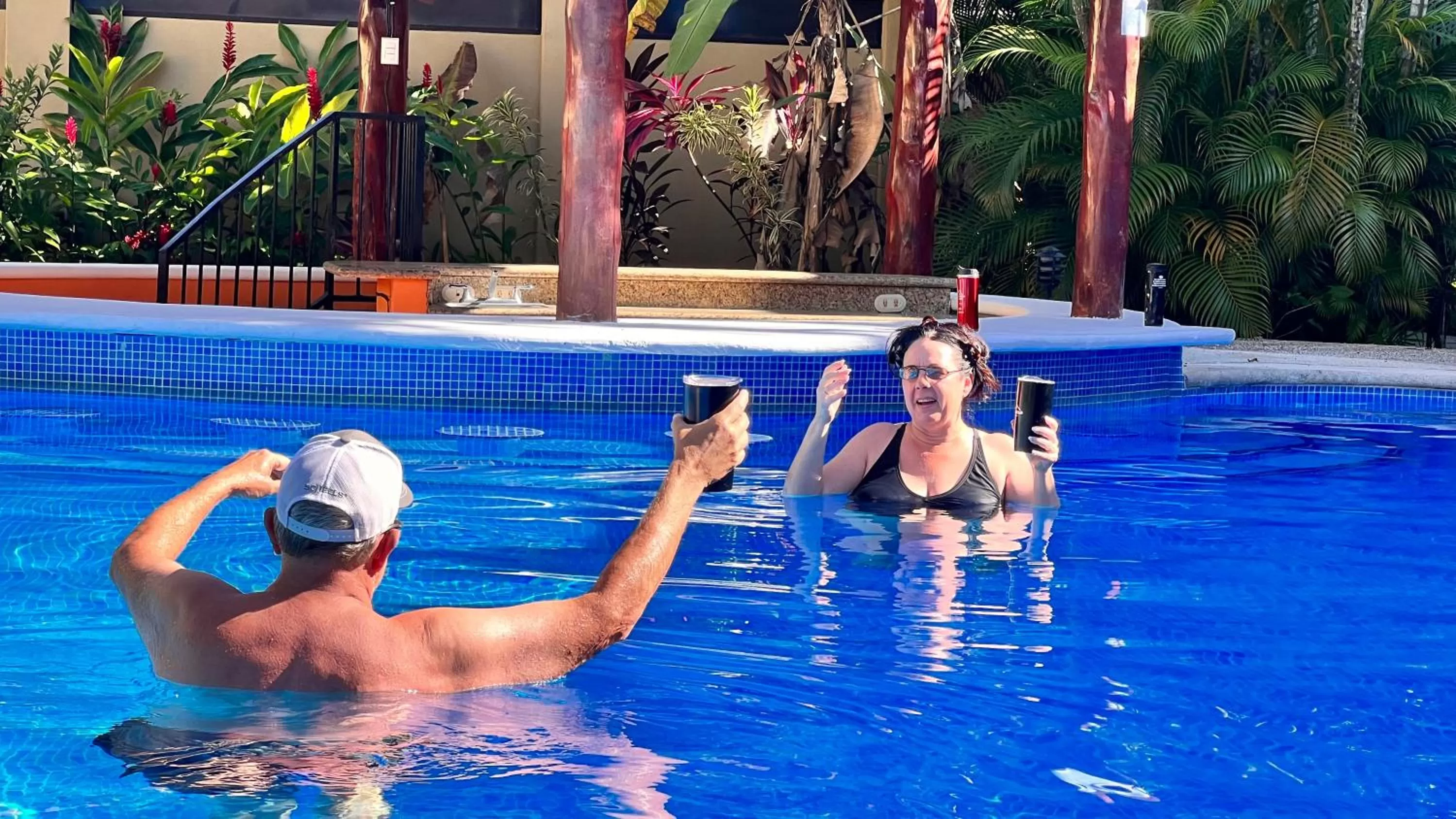 Swimming pool in Monte Carlo Luxury Condominiums