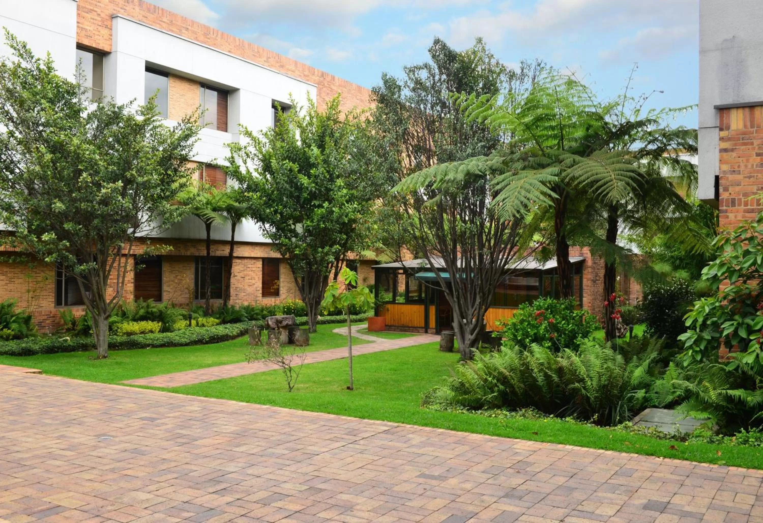 Garden in Hotel Habitel Prime