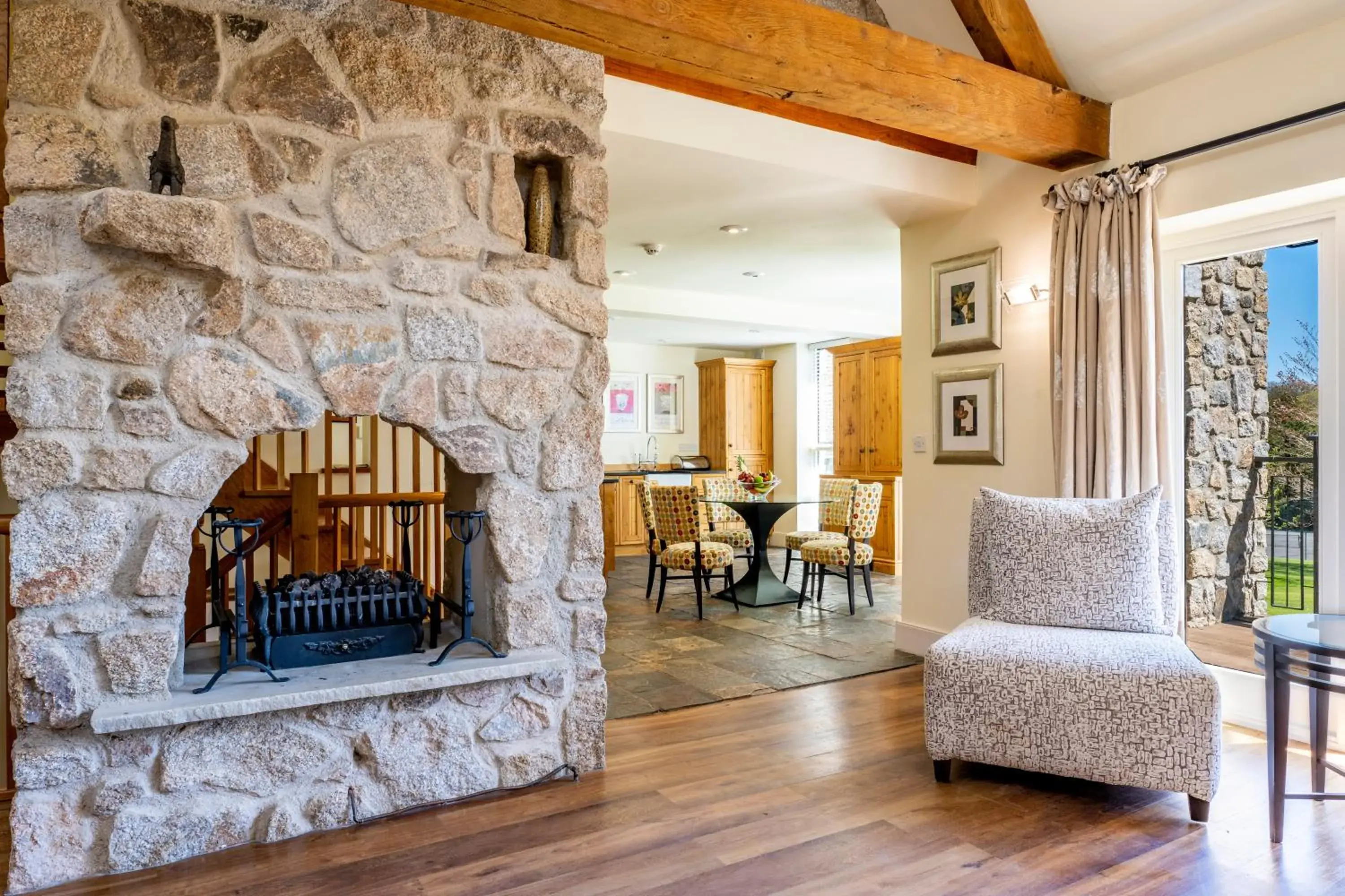 kitchen in Bovey Castle