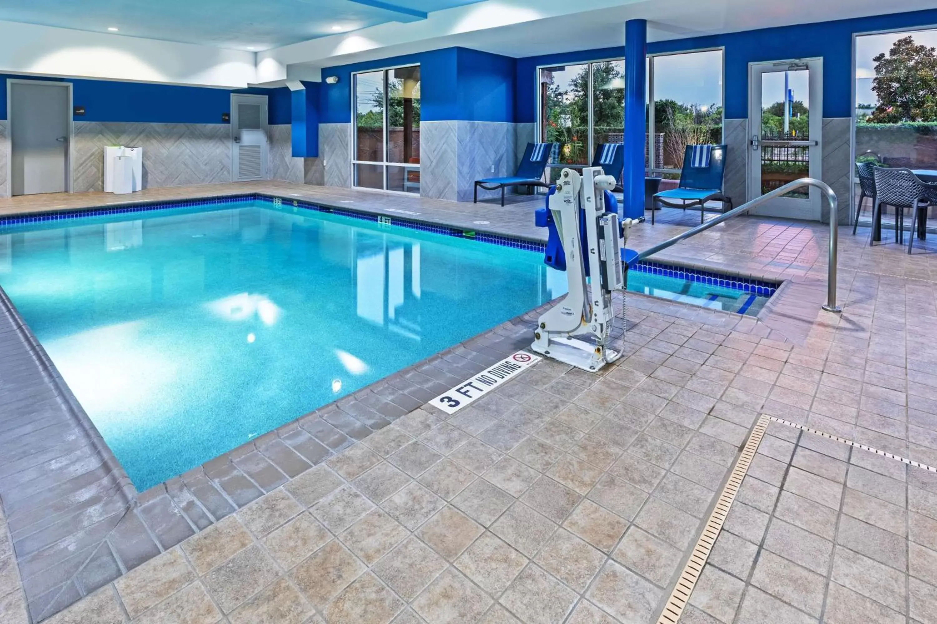 Pool view, Swimming Pool in Hampton Inn and Suites Houston Central