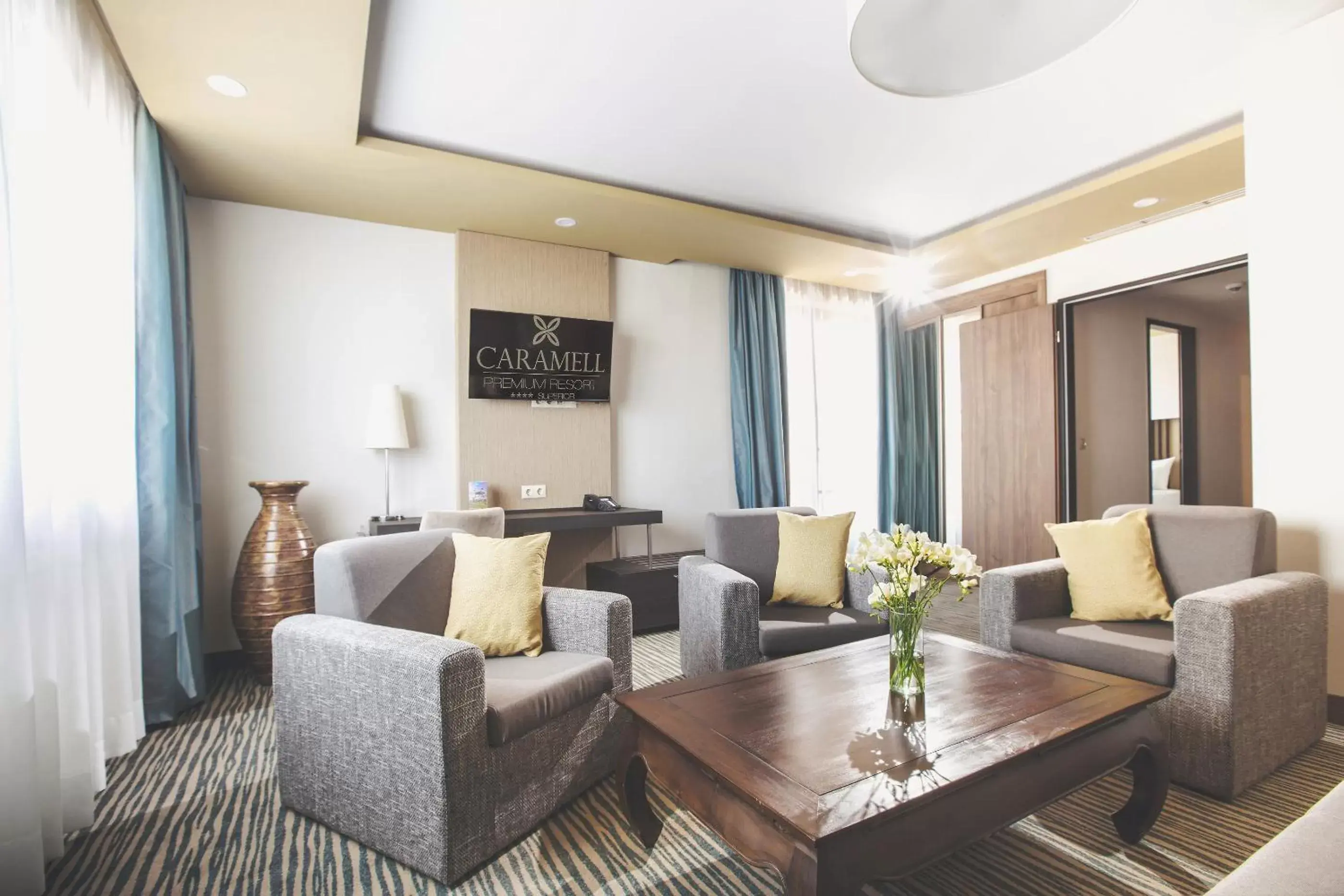 Living room in Caramell Premium Resort Superior