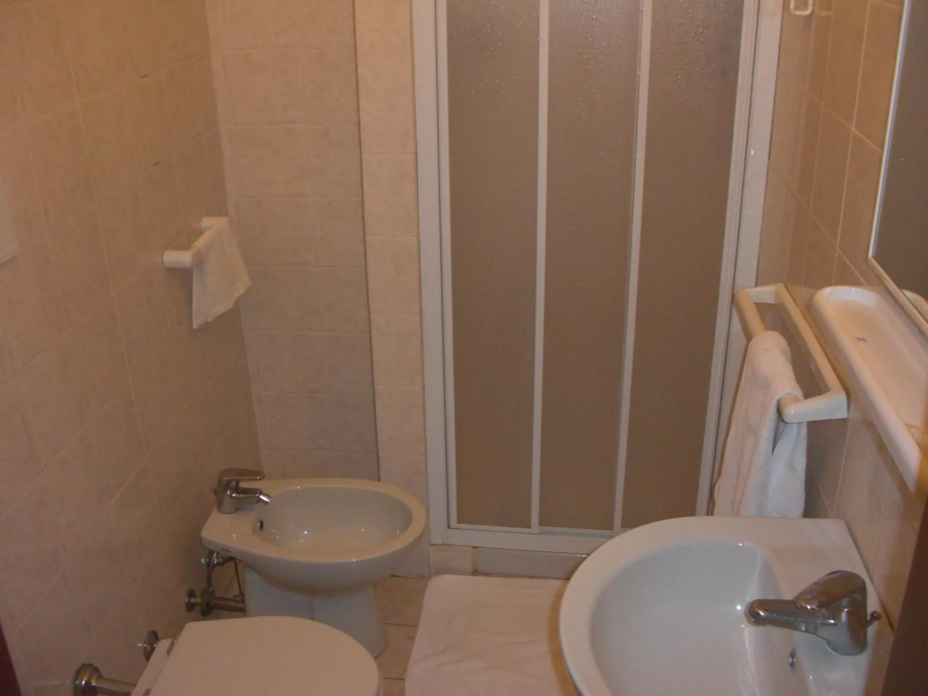 Shower, Bathroom in Hotel Legnano