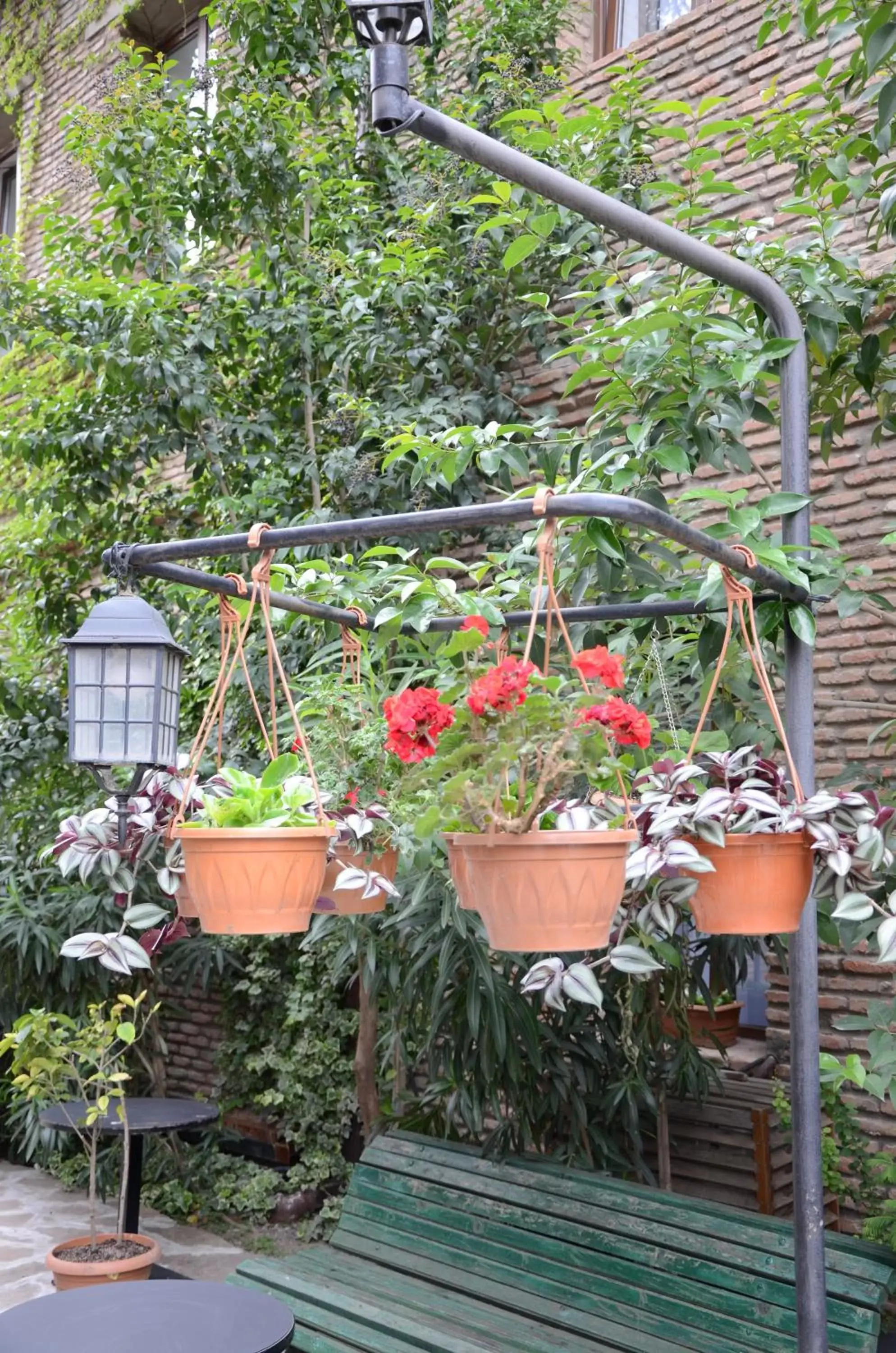 Inner courtyard view in Tiflis Hotel Inner courtyard view in Tiflis Hotel