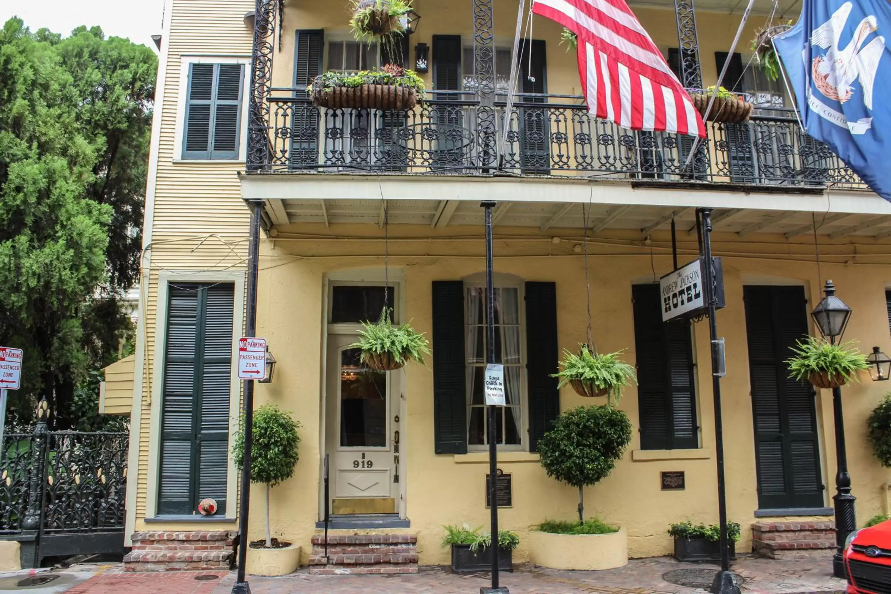 Property Building in Andrew Jackson Hotel French Quarter