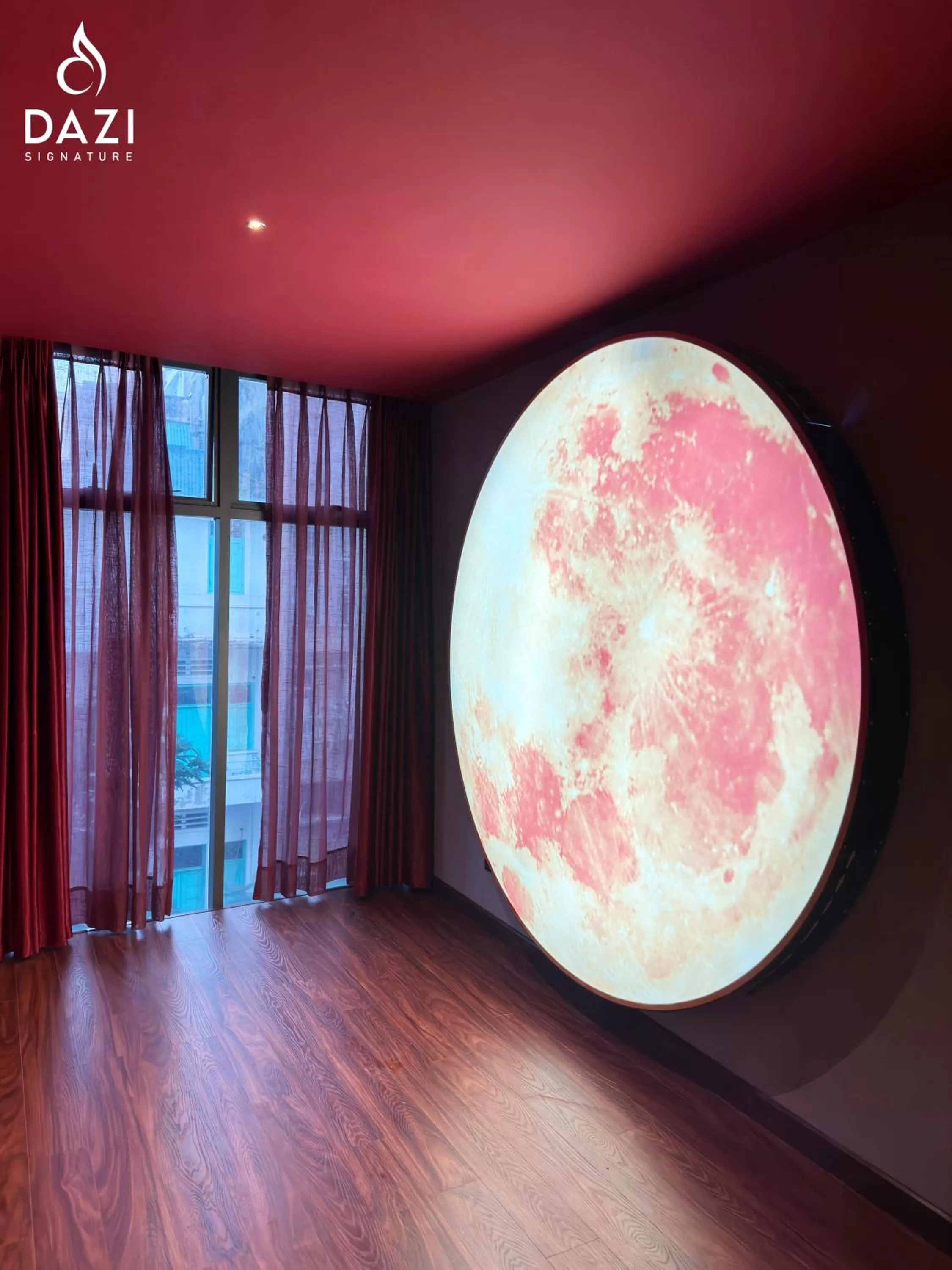 Decorative detail in Dazi Signature