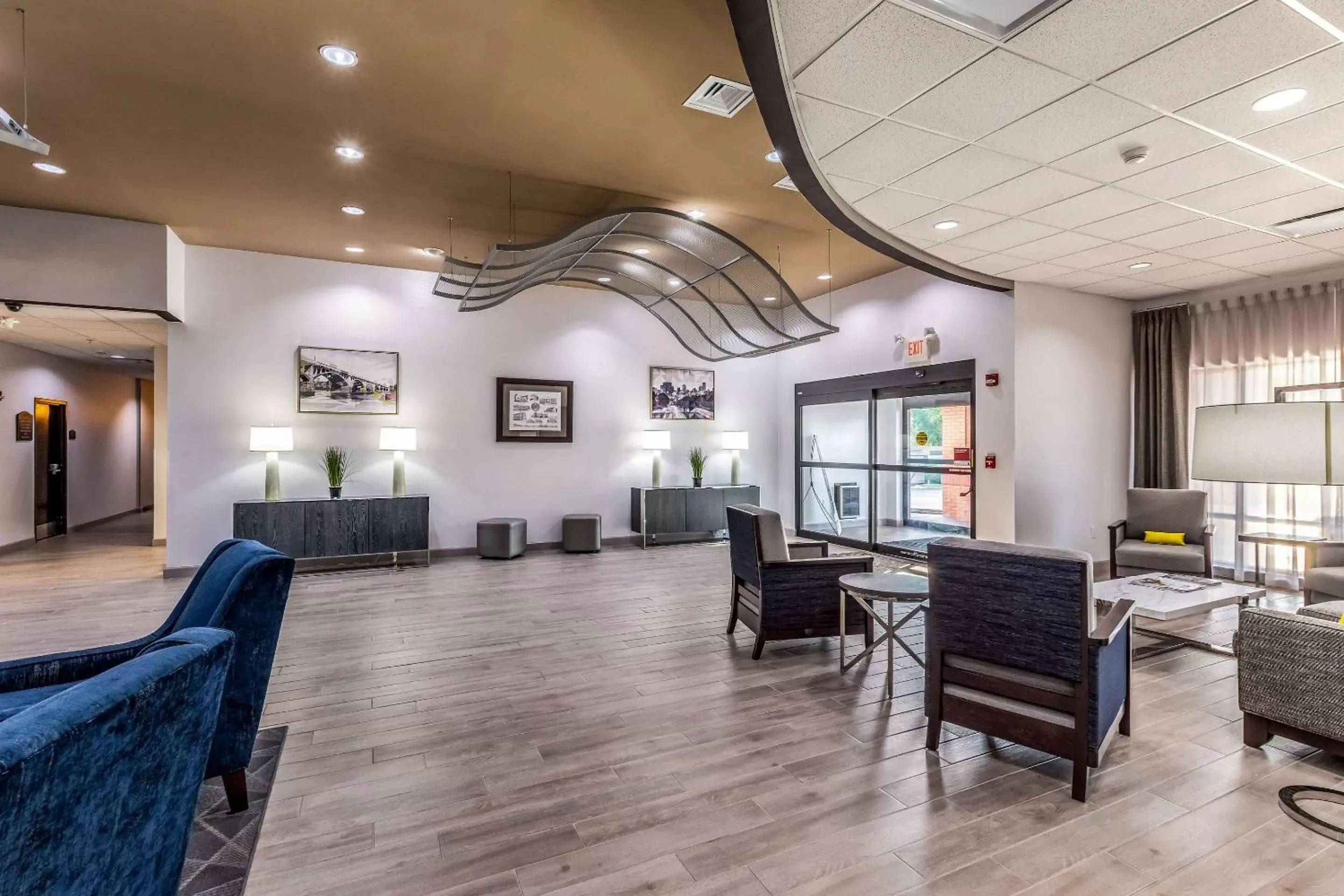 Lobby or reception in Holiday Inn Express & Suites Lexington, an IHG Hotel