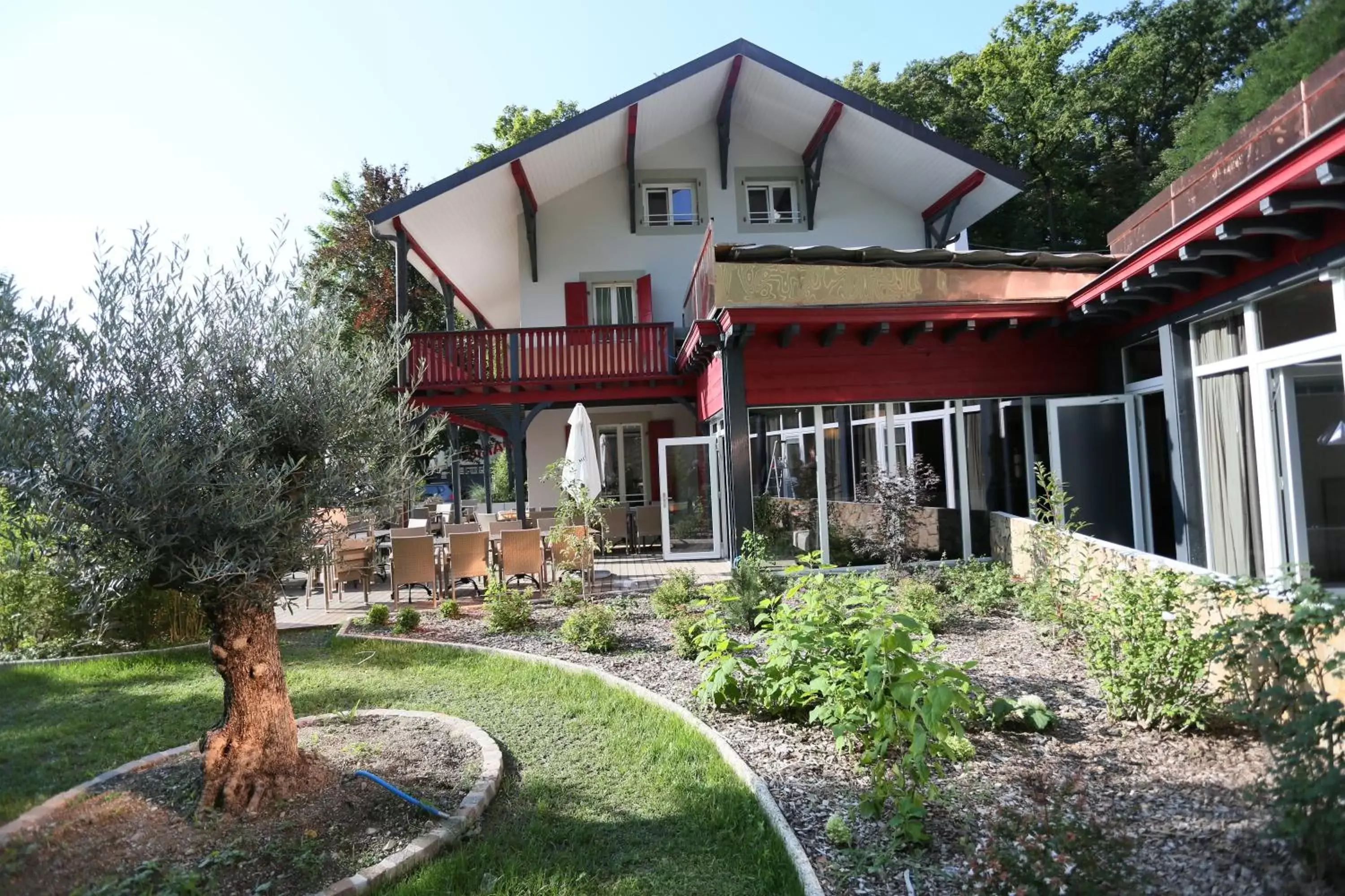 Facade/entrance, Property Building in Chez Maman Hotel & Restaurant