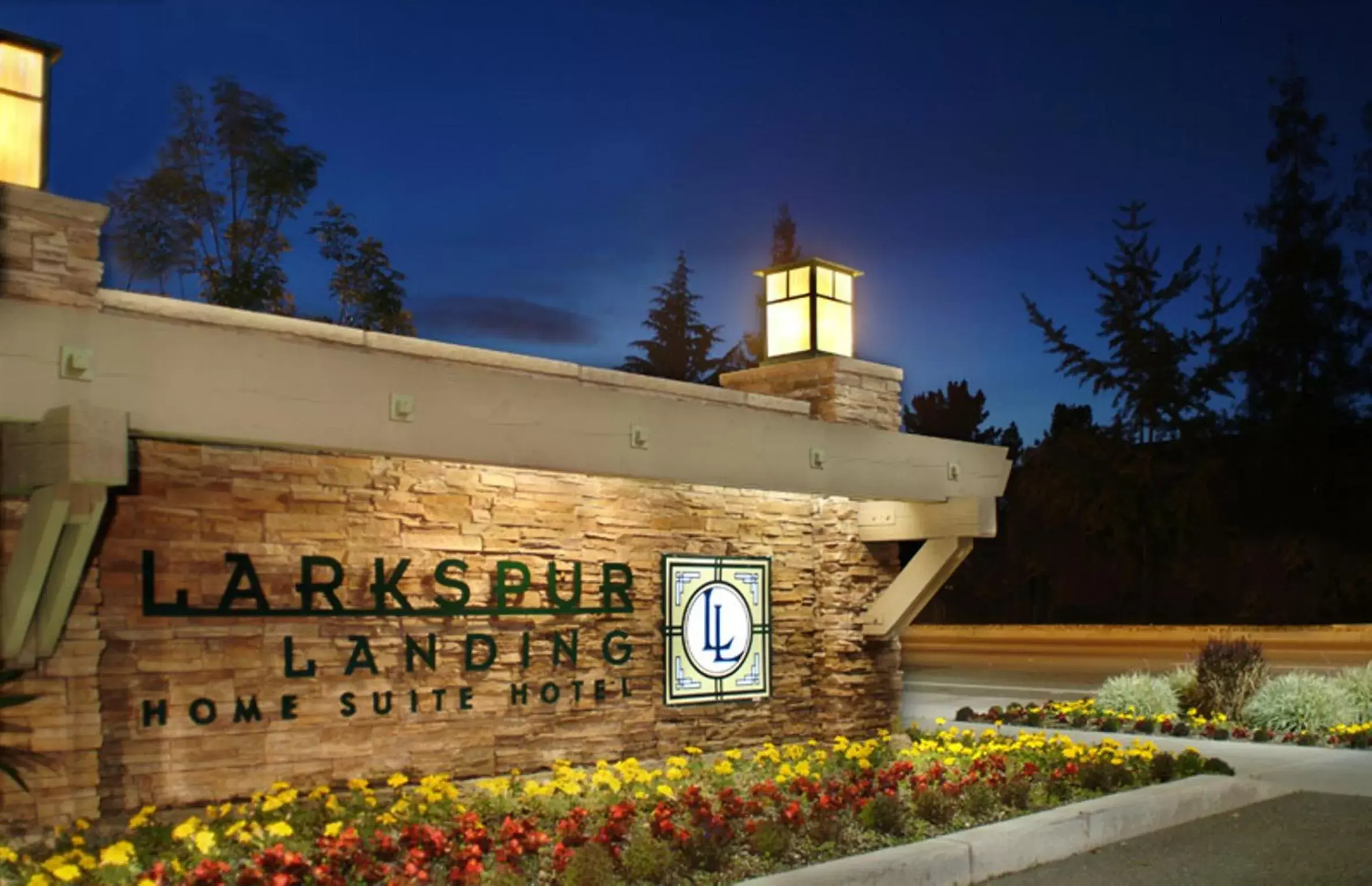 Property logo or sign, Property Building in Larkspur Landing Sunnyvale-An All-Suite Hotel