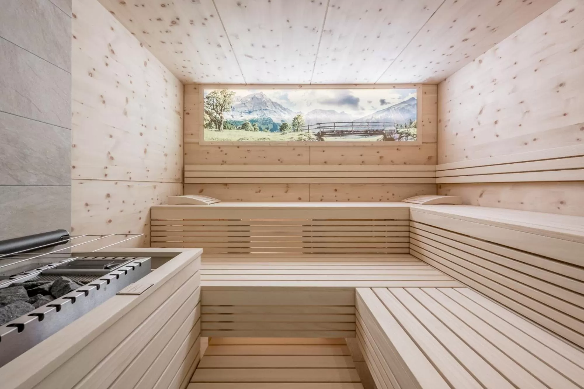 Sauna in AlpenParks Chalet & Apartment Alpina Seefeld