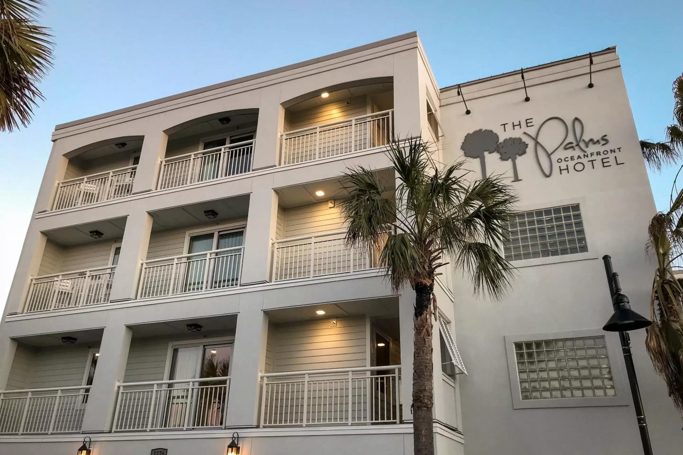 Facade/entrance, Property Building in The Palms Oceanfront Hotel