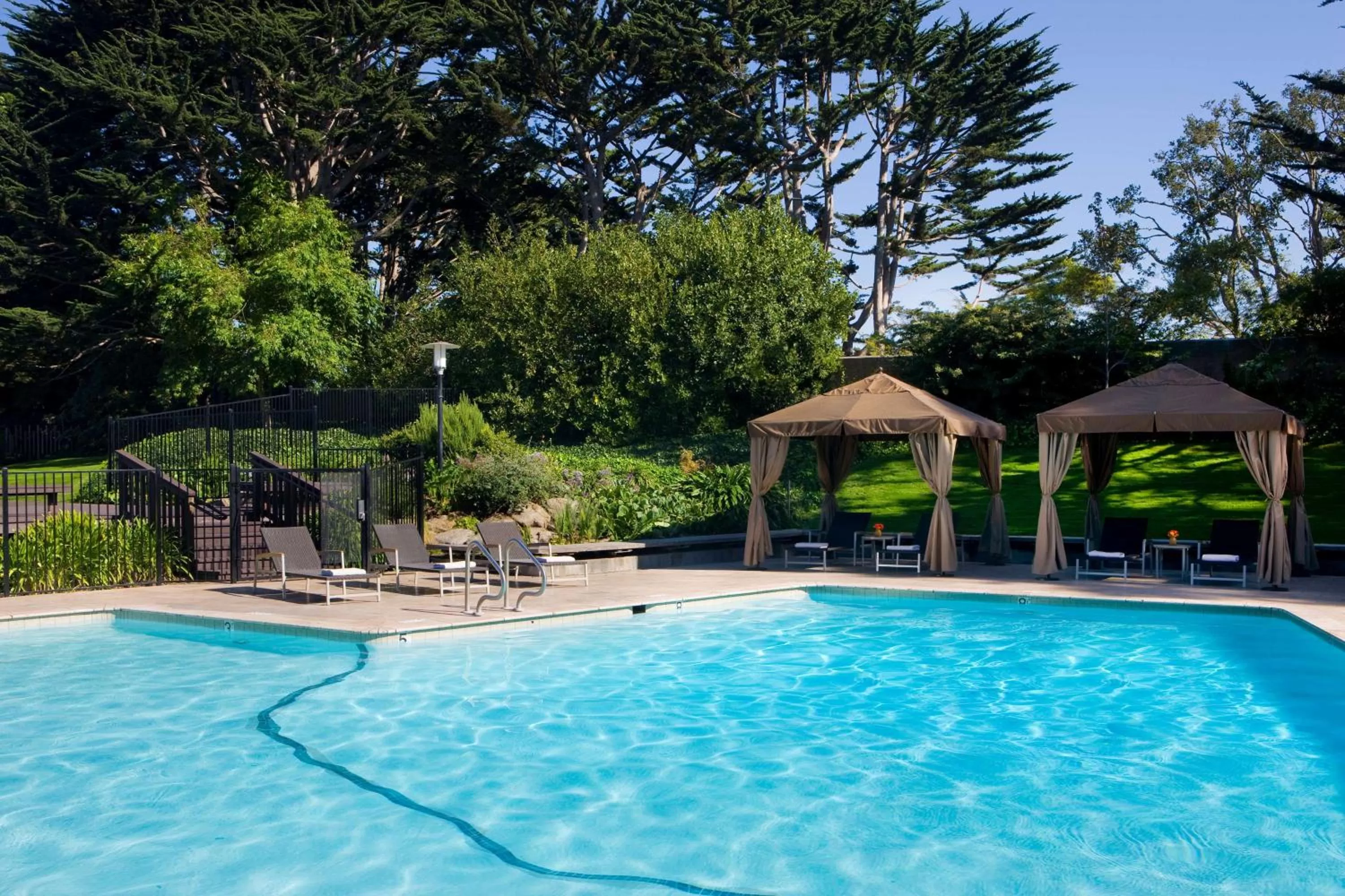 Pool view in Hyatt Regency Monterey Hotel and Spa
