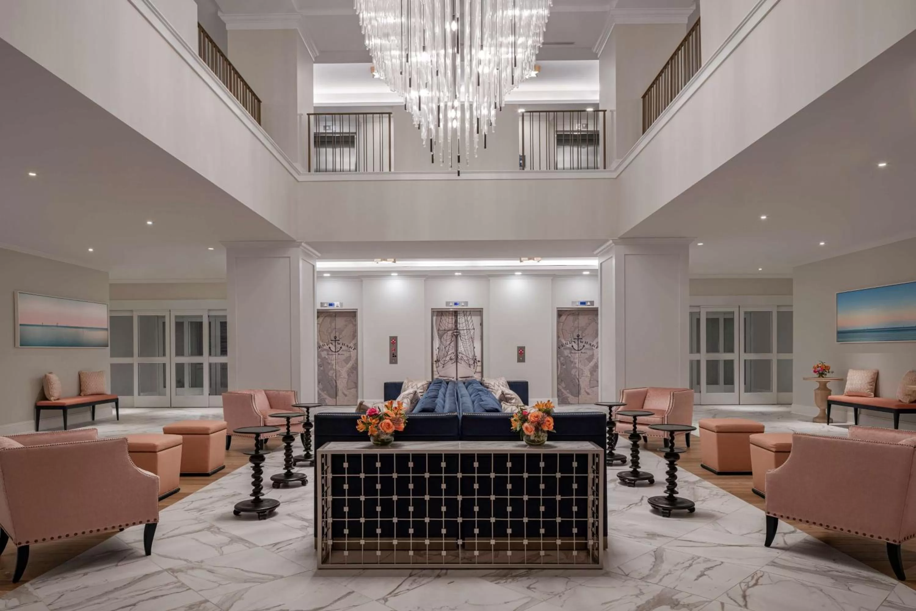 Lobby or reception in Embassy Suites by Hilton Charleston Harbor Mt. Pleasant