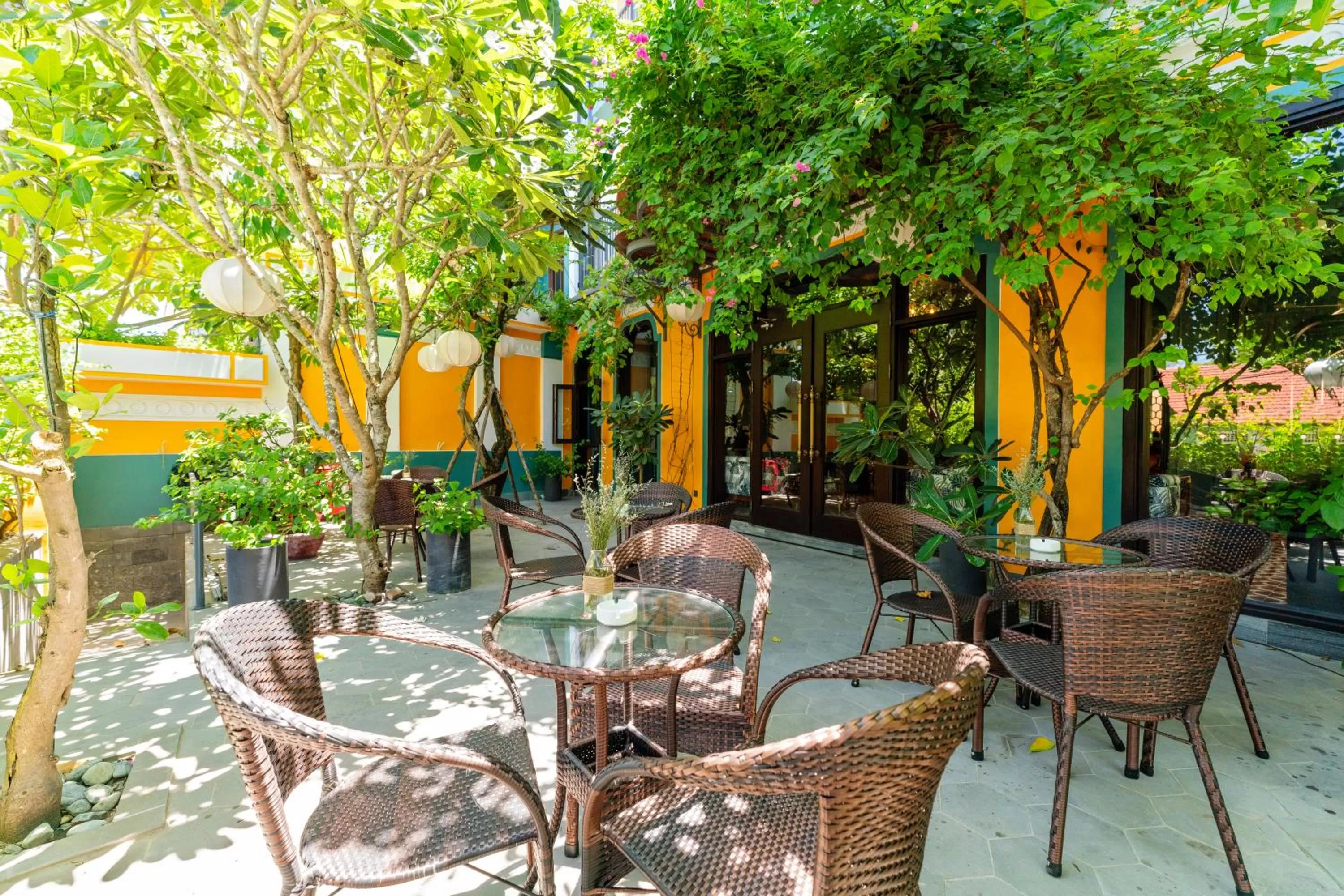Inner courtyard view in Son Hoi An Boutique Hotel & Spa