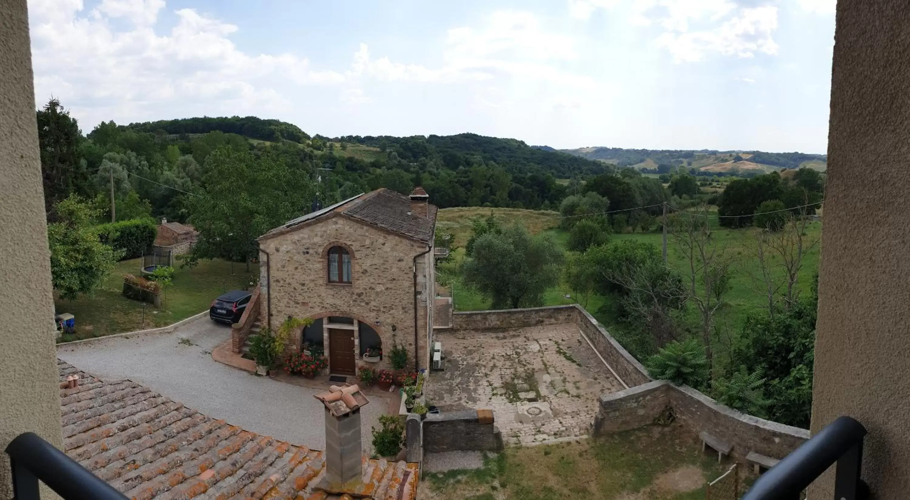 View (from property/room) in San Paterno B&B