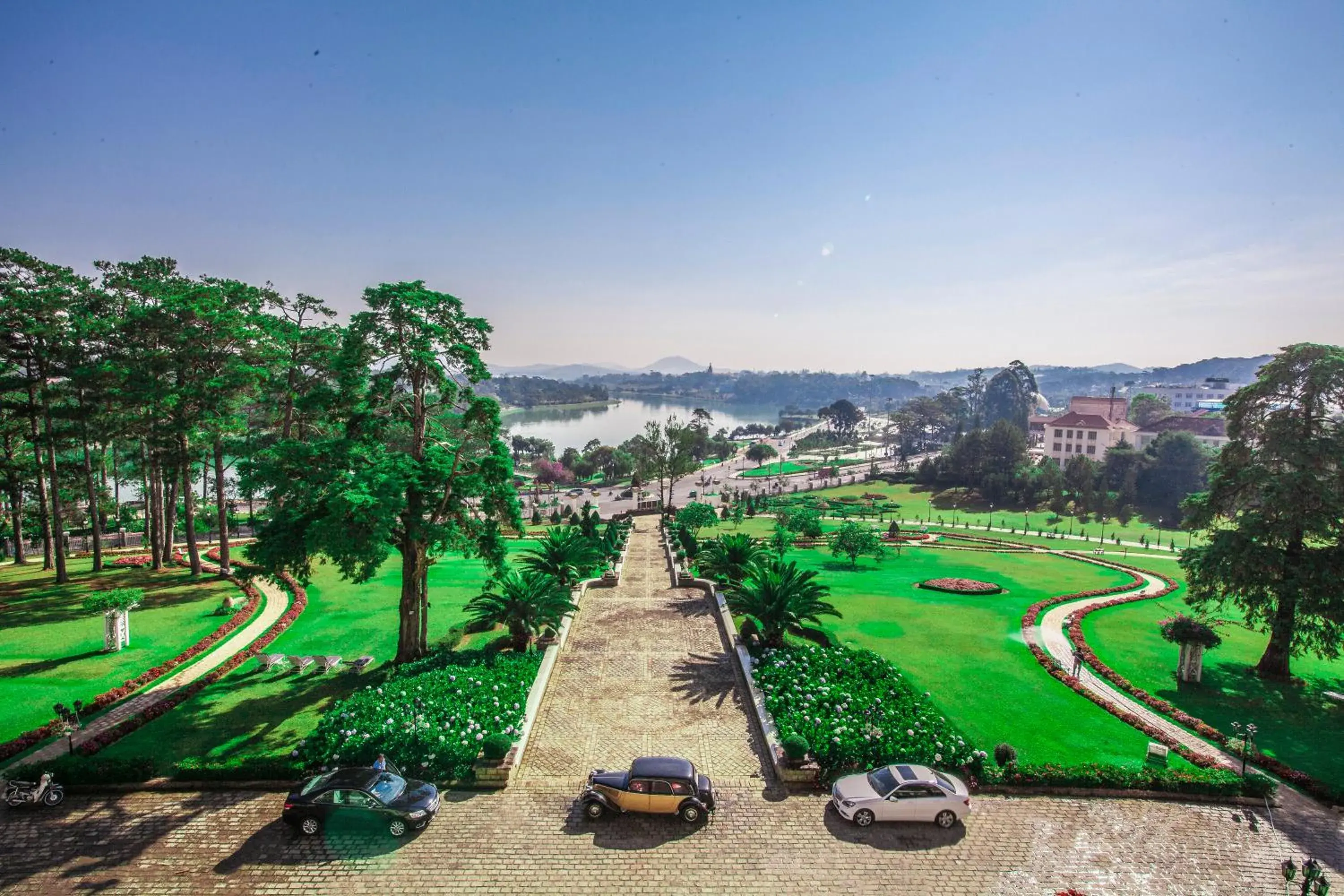 Lake view, Pool View in Dalat Palace Heritage Hotel