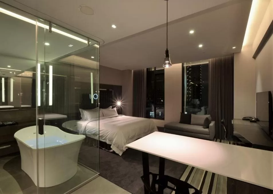 Photo of the whole room in Starhaus Hotel