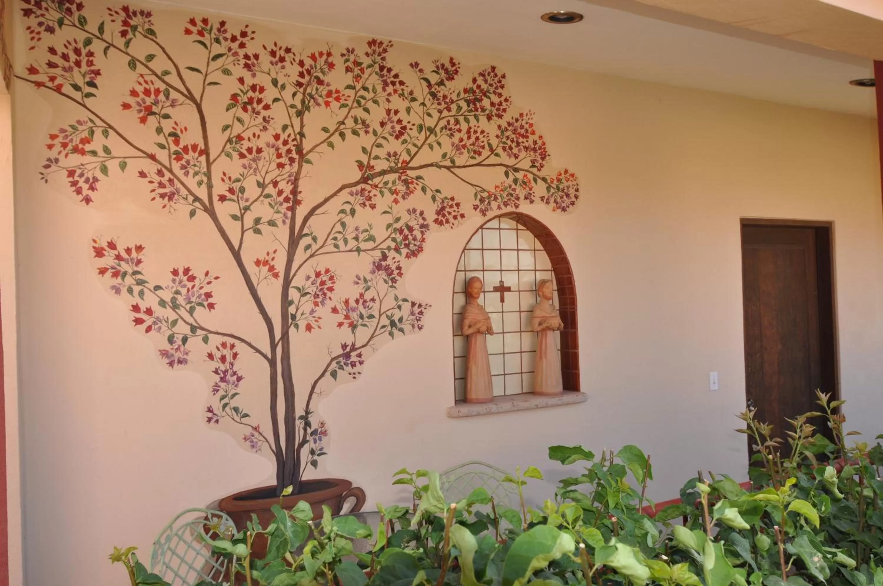 Decorative detail in Hacienda De Palmas