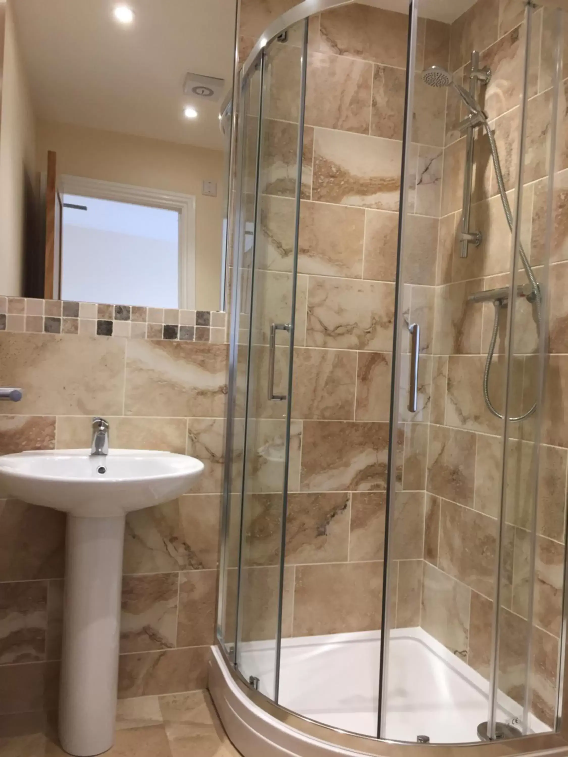 Shower, Bathroom in Fir Tree Barn