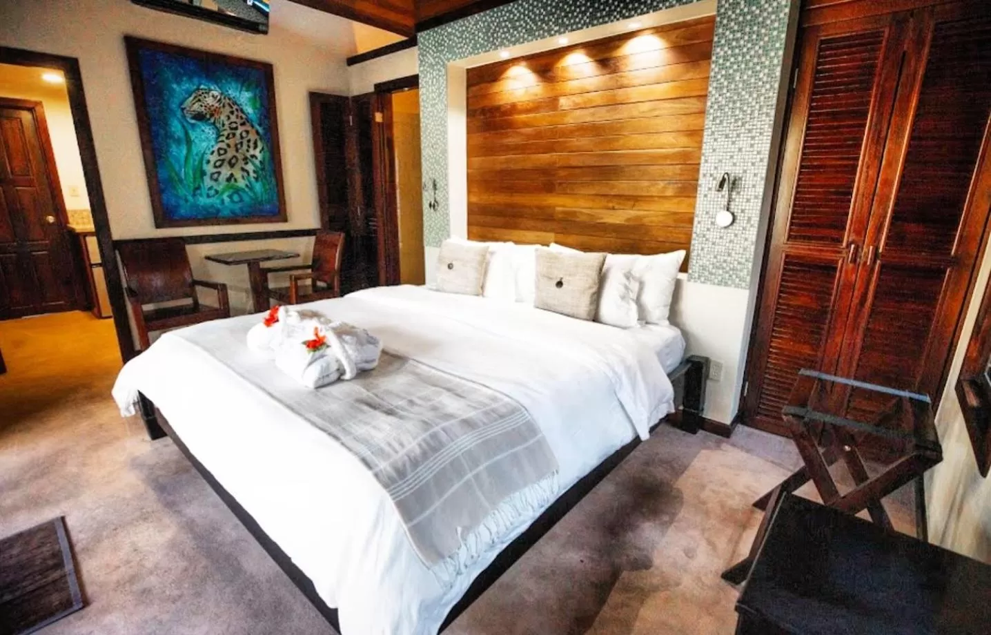 Bed in PUR Boutique Cabanas, Adults Only