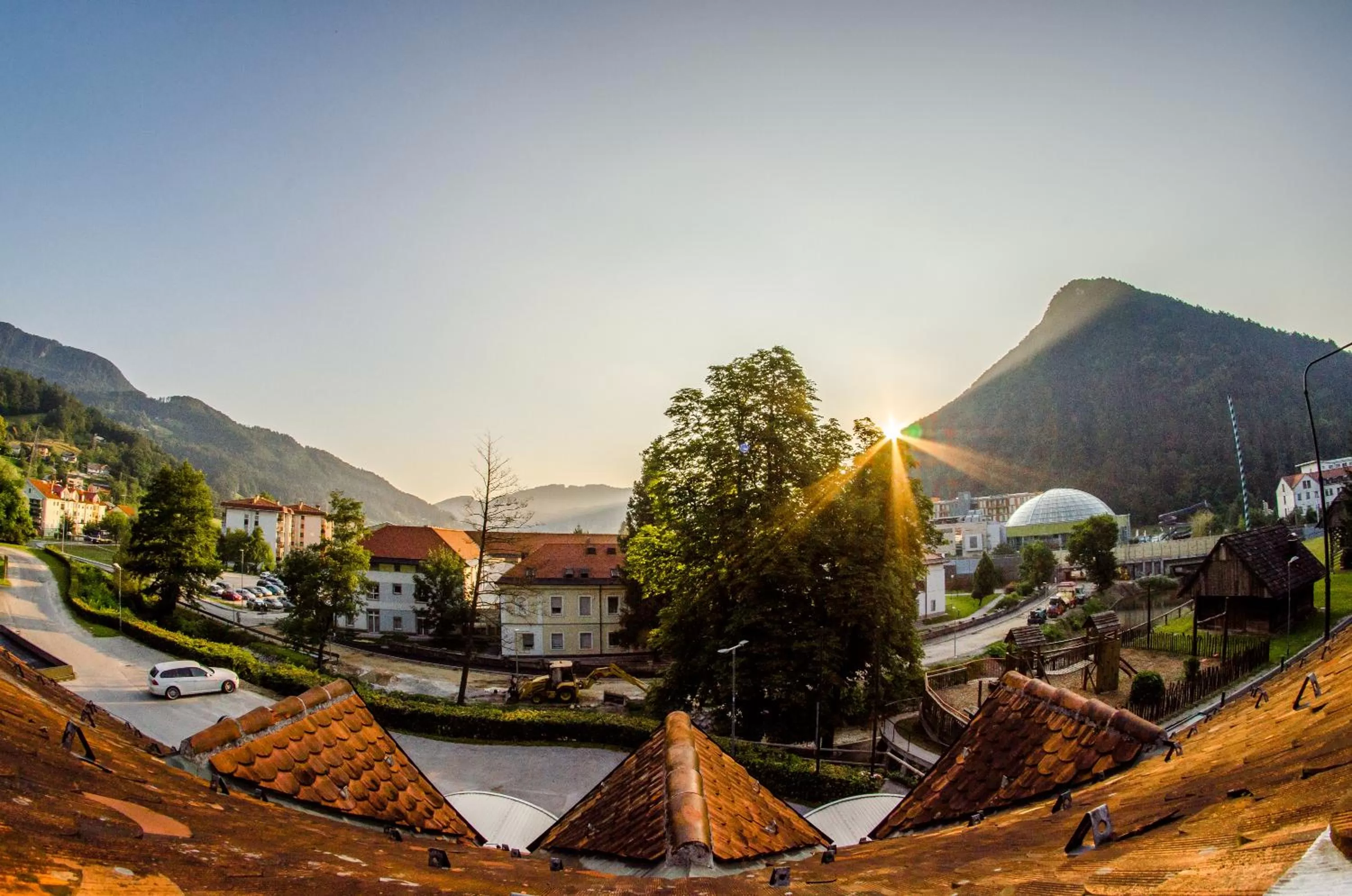 View (from property/room) in Penzion Park