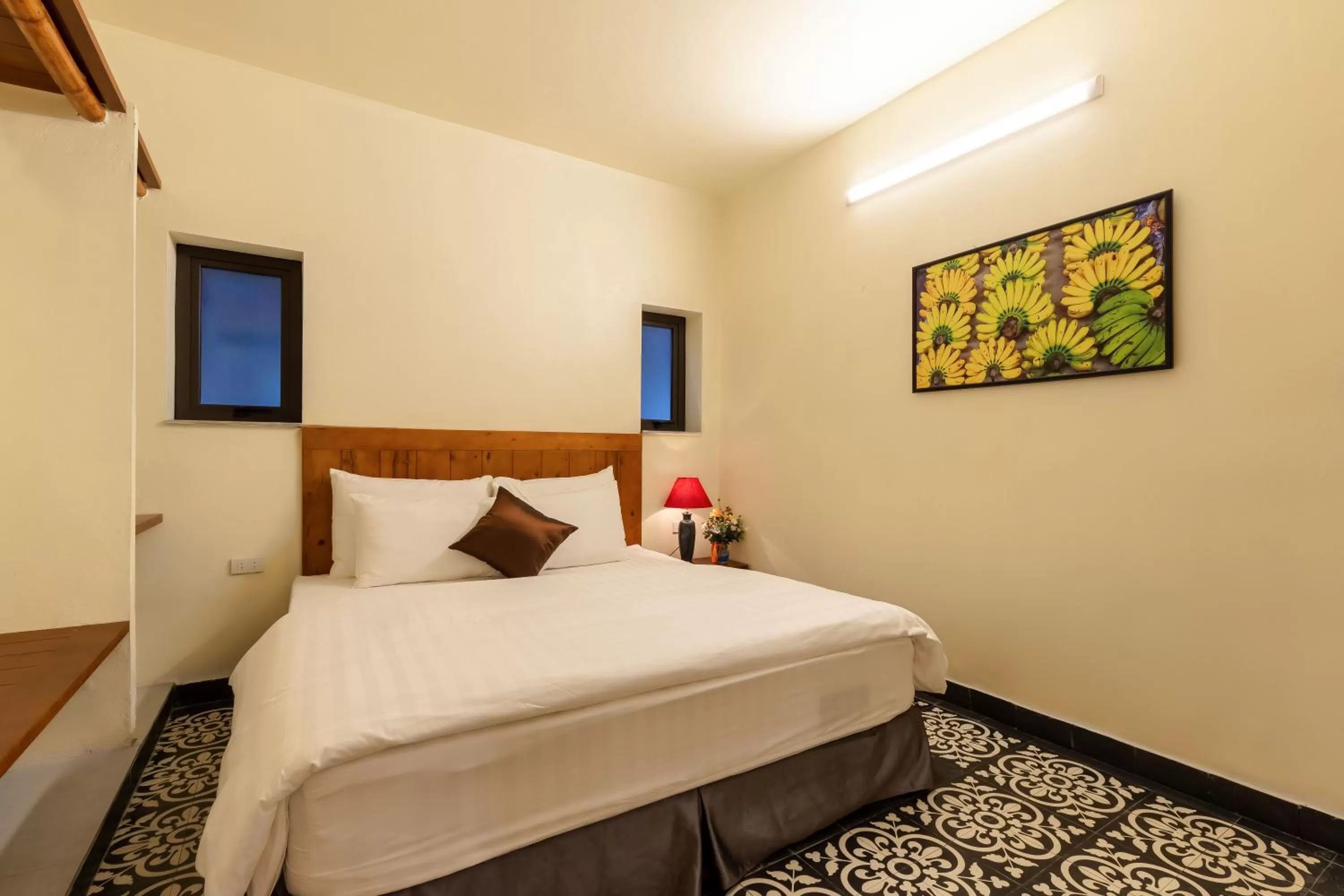 Bed in Tam Coc Banana Bungalow