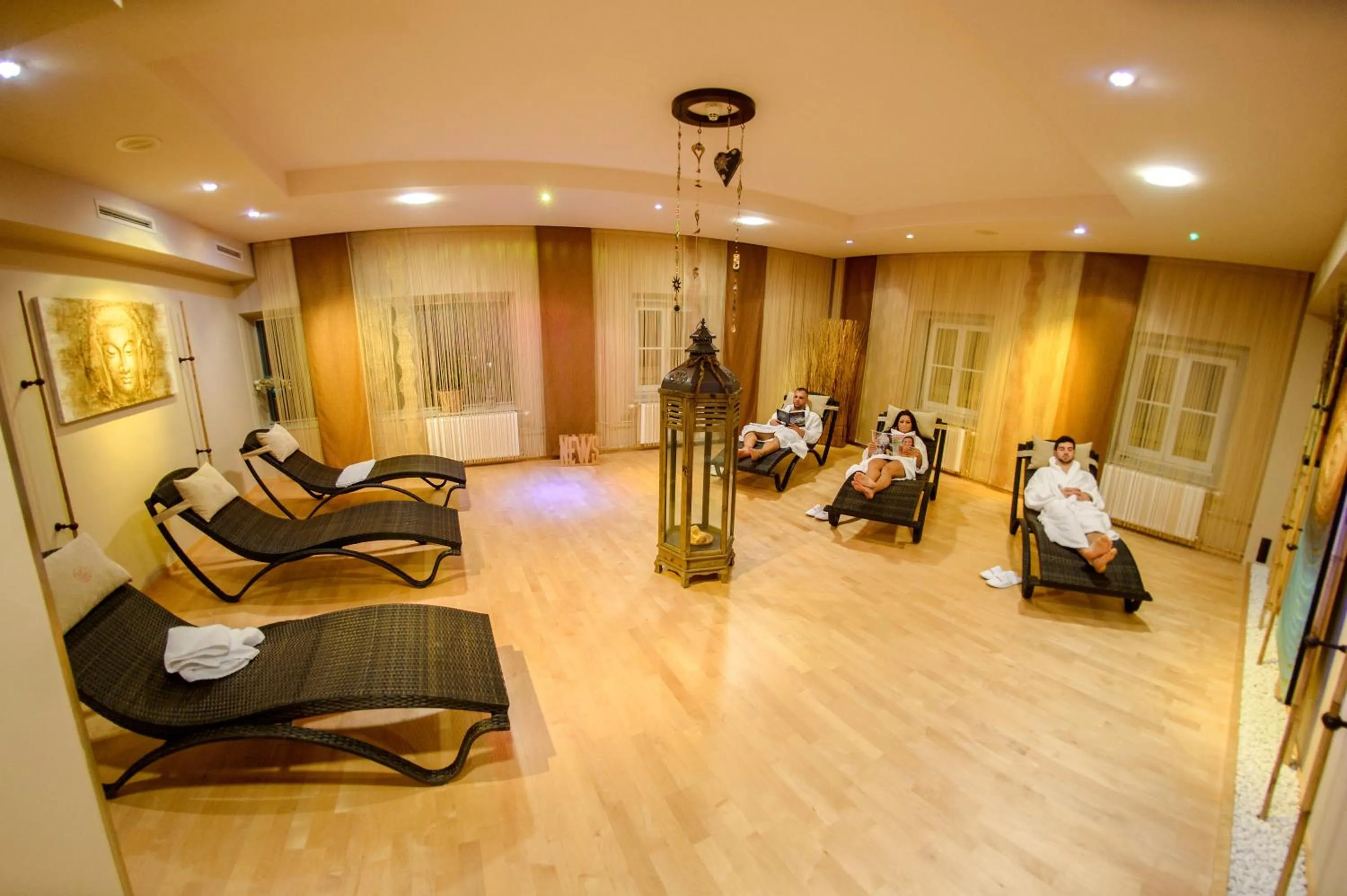 Sauna in Hotel Fuchspalast