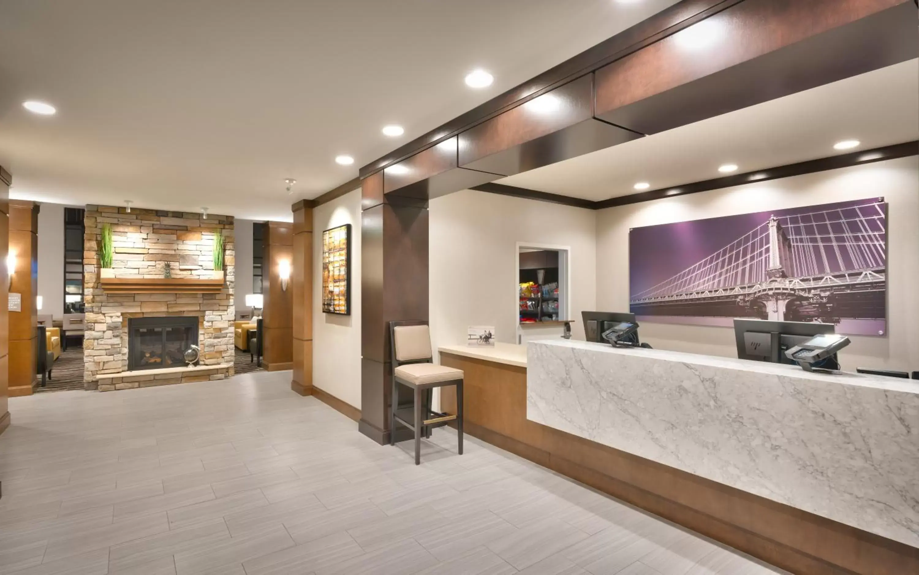 Property building, Lobby/Reception in Staybridge Suites - Gainesville I-75, an IHG Hotel