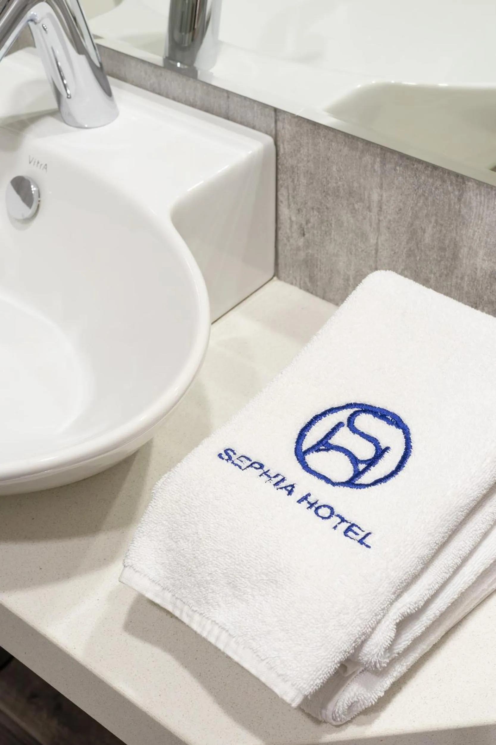 Bathroom in Sephia Hotel