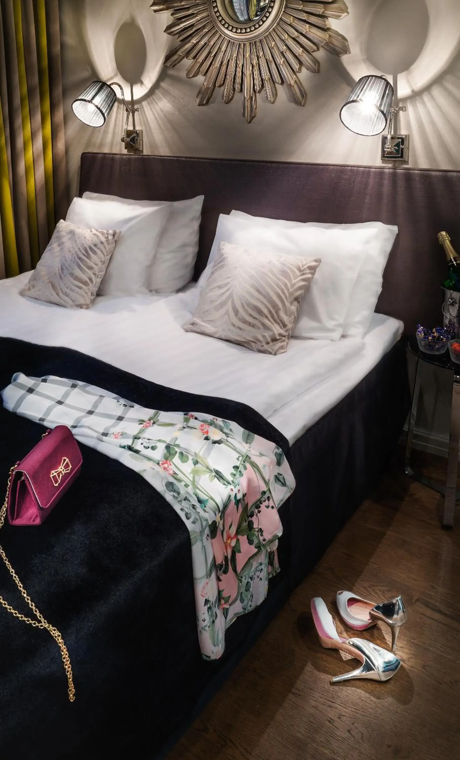 Bed in Arctic City Hotel Bed in Arctic City Hotel