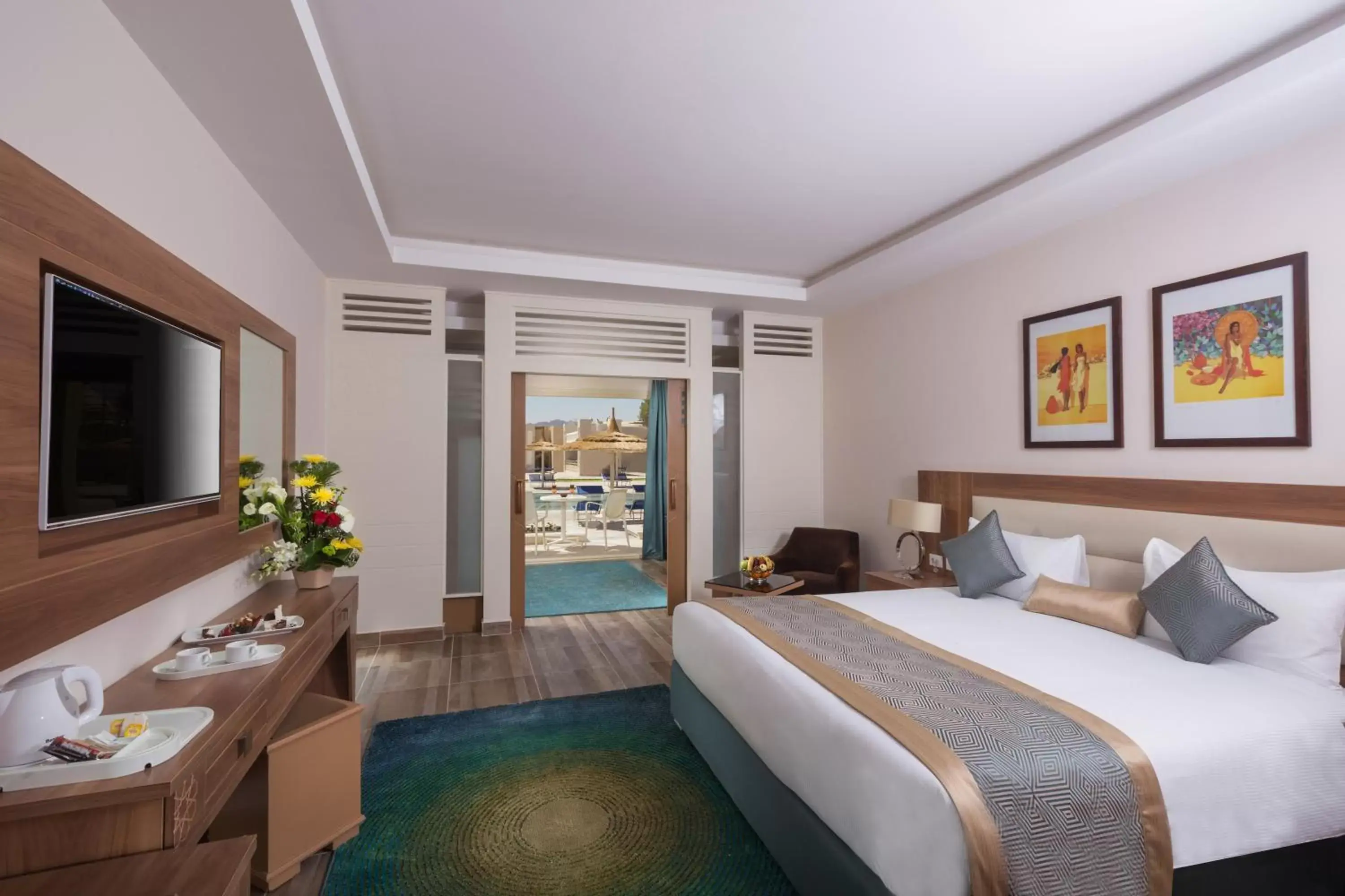 Bedroom in Pickalbatros Aqua Park Sharm El Sheikh