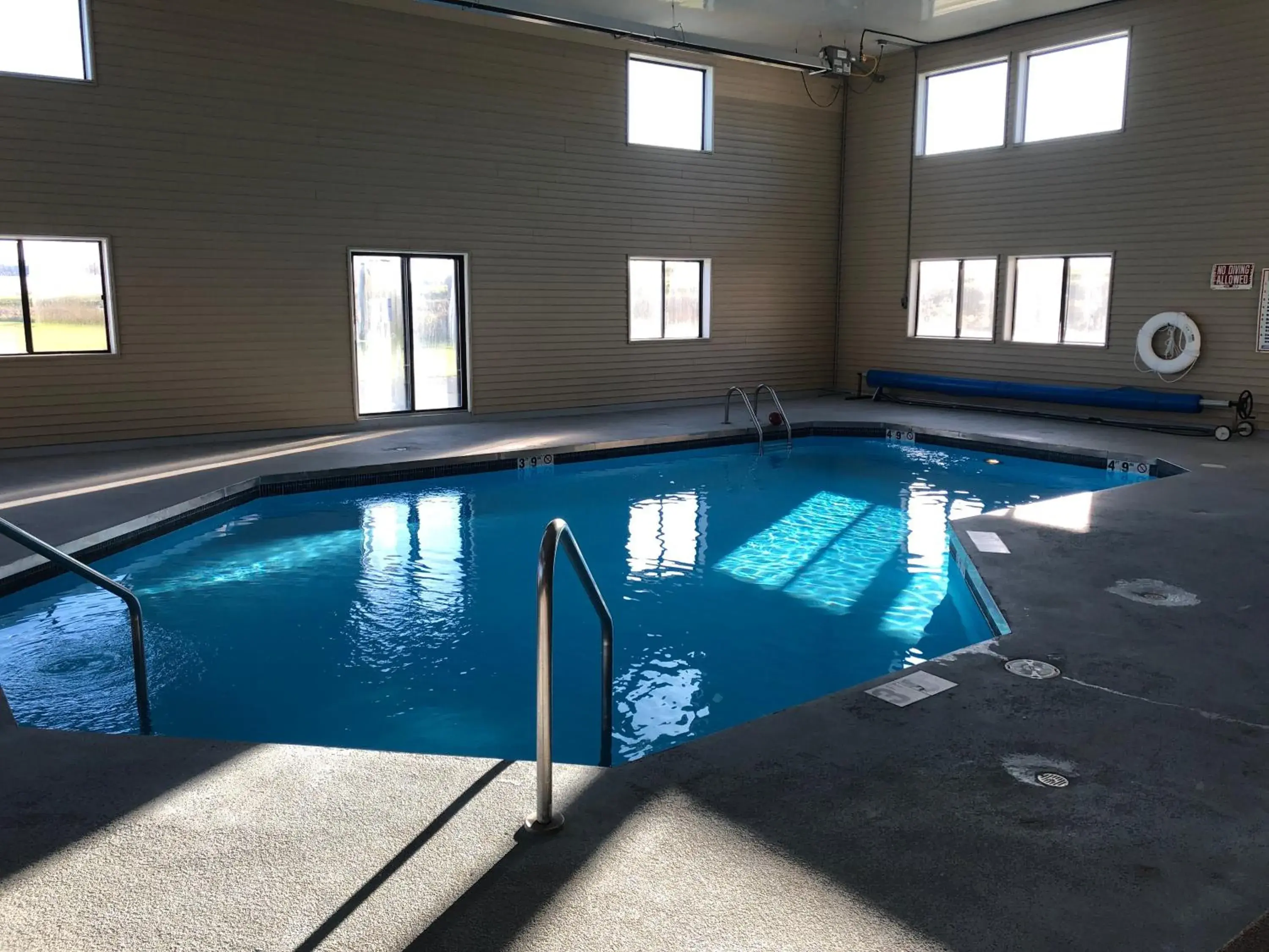Swimming Pool in Super 8 by Wyndham Plover Stevens Point Area