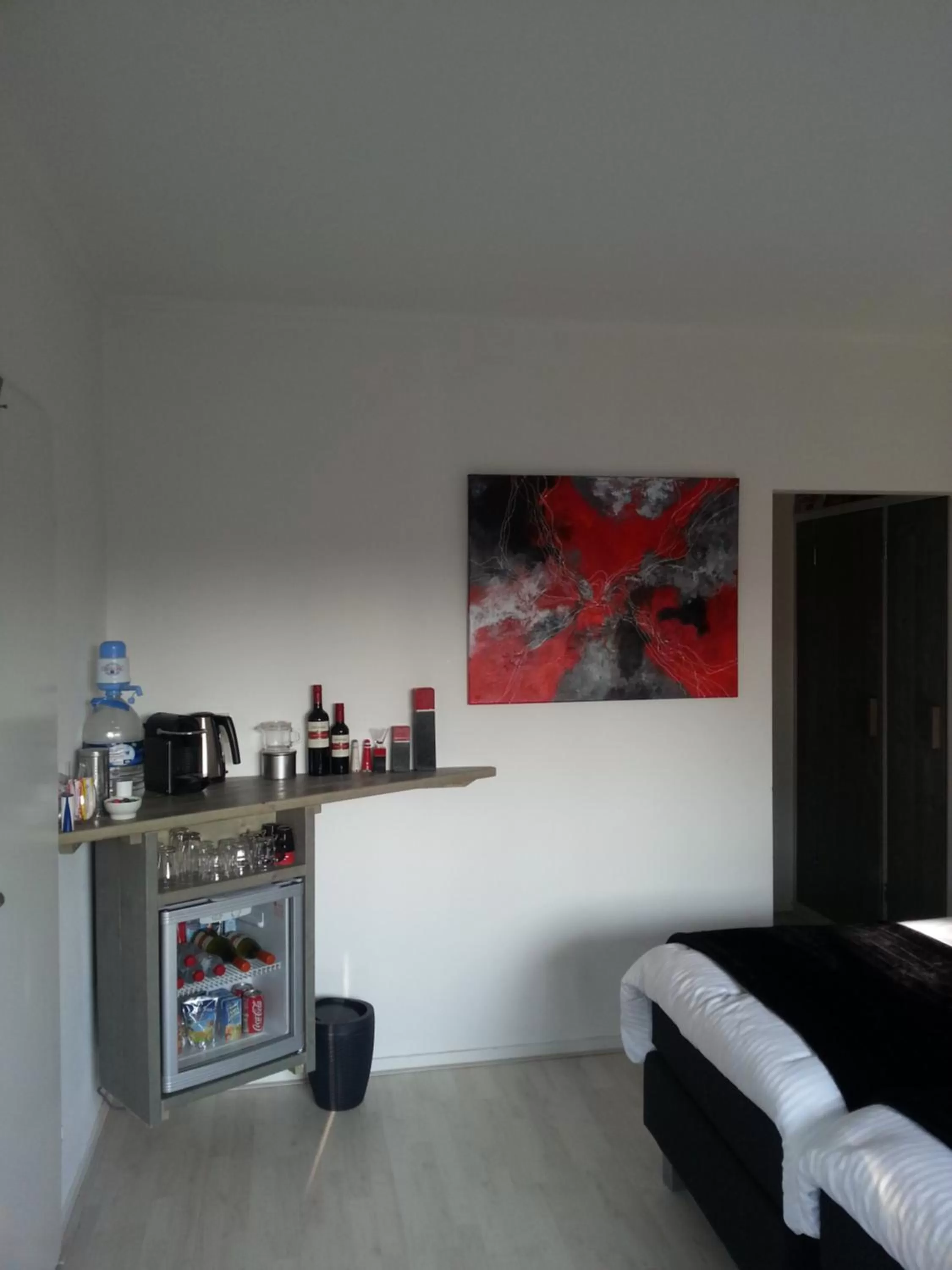 Coffee/tea facilities in B&B OpdeParkkamp met laadpaal voor elektrische auto's