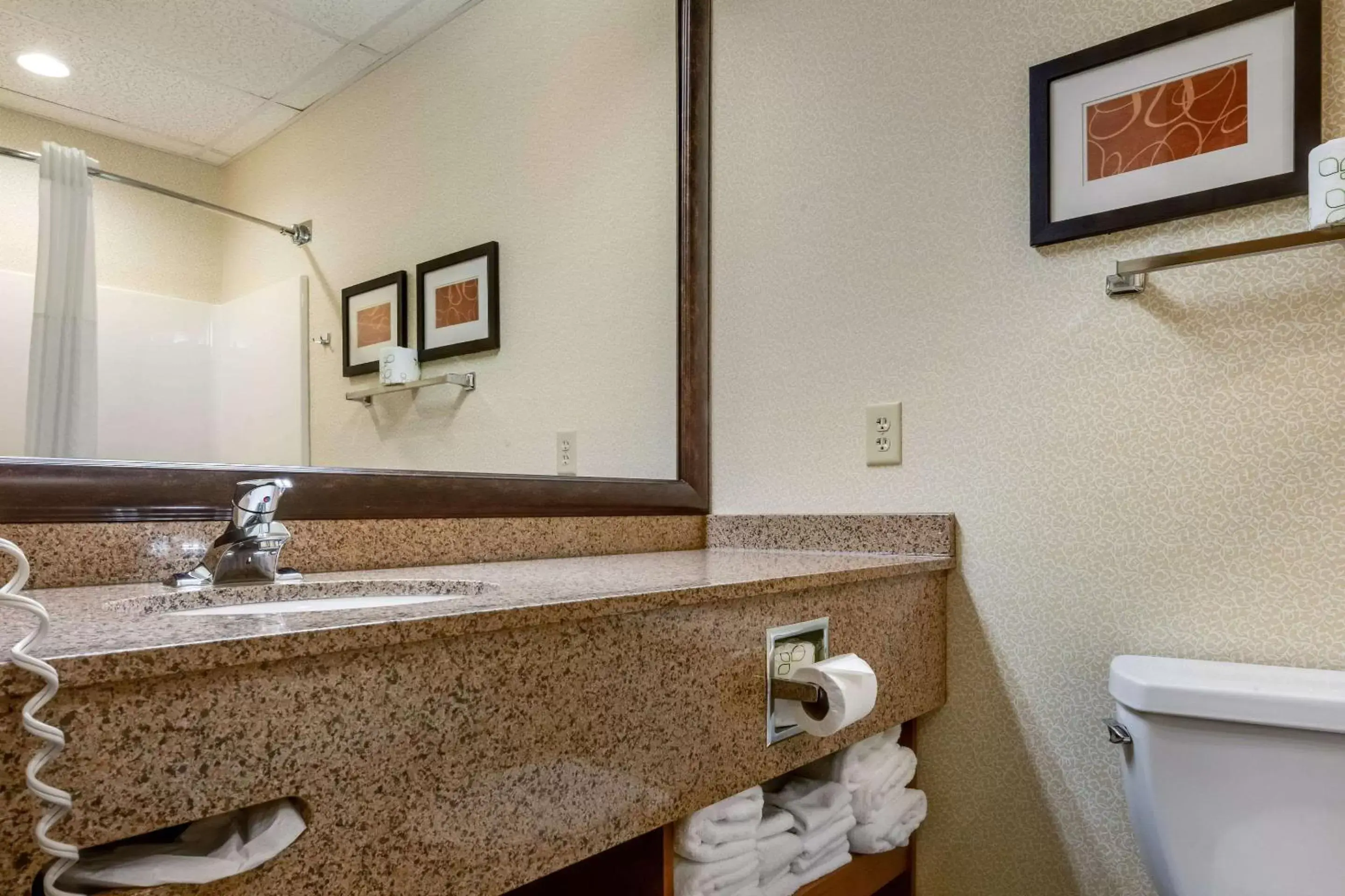 Bedroom, Bathroom in Comfort Suites Hotel and Conference Center