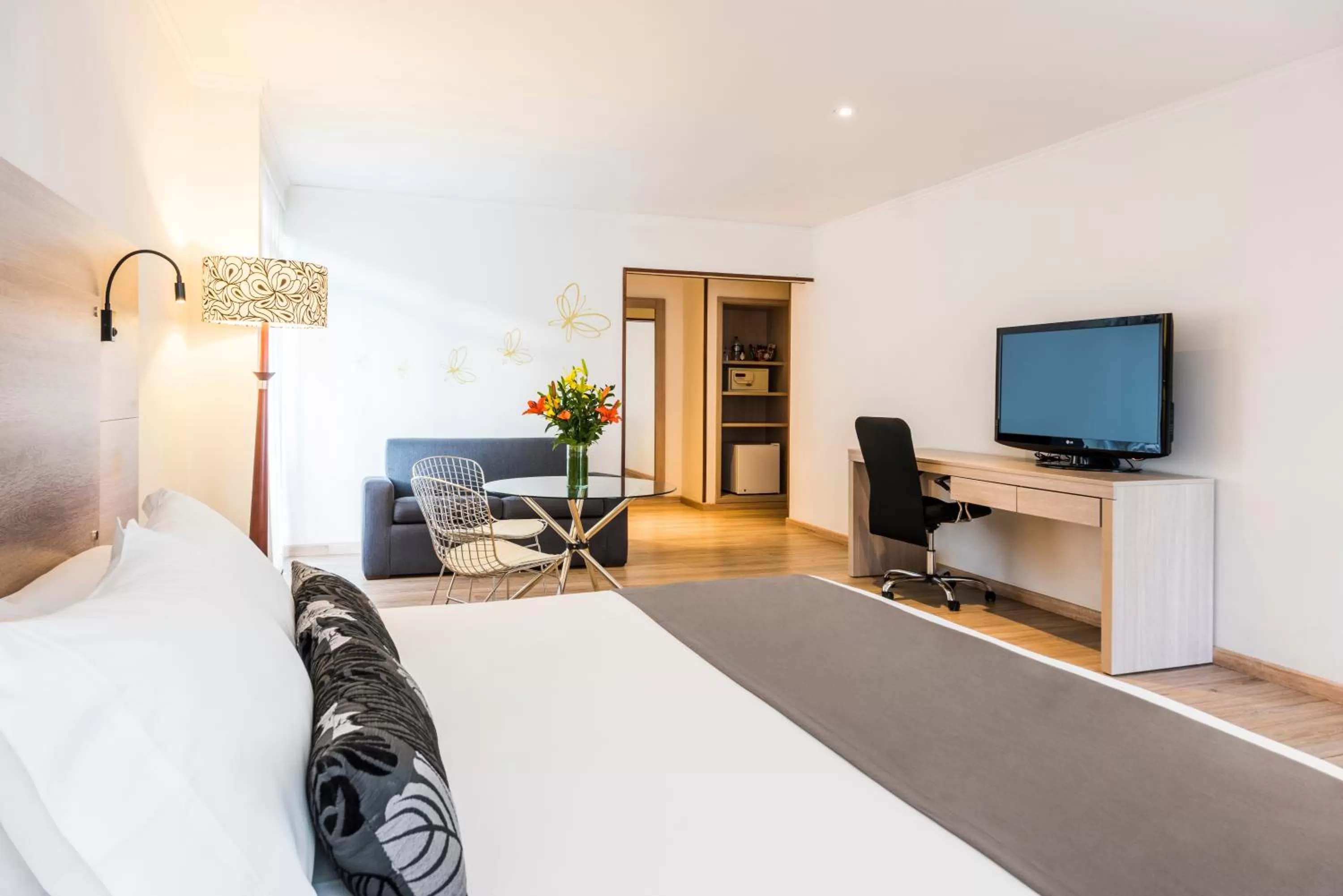 Bed in Hotel Rosales Plaza