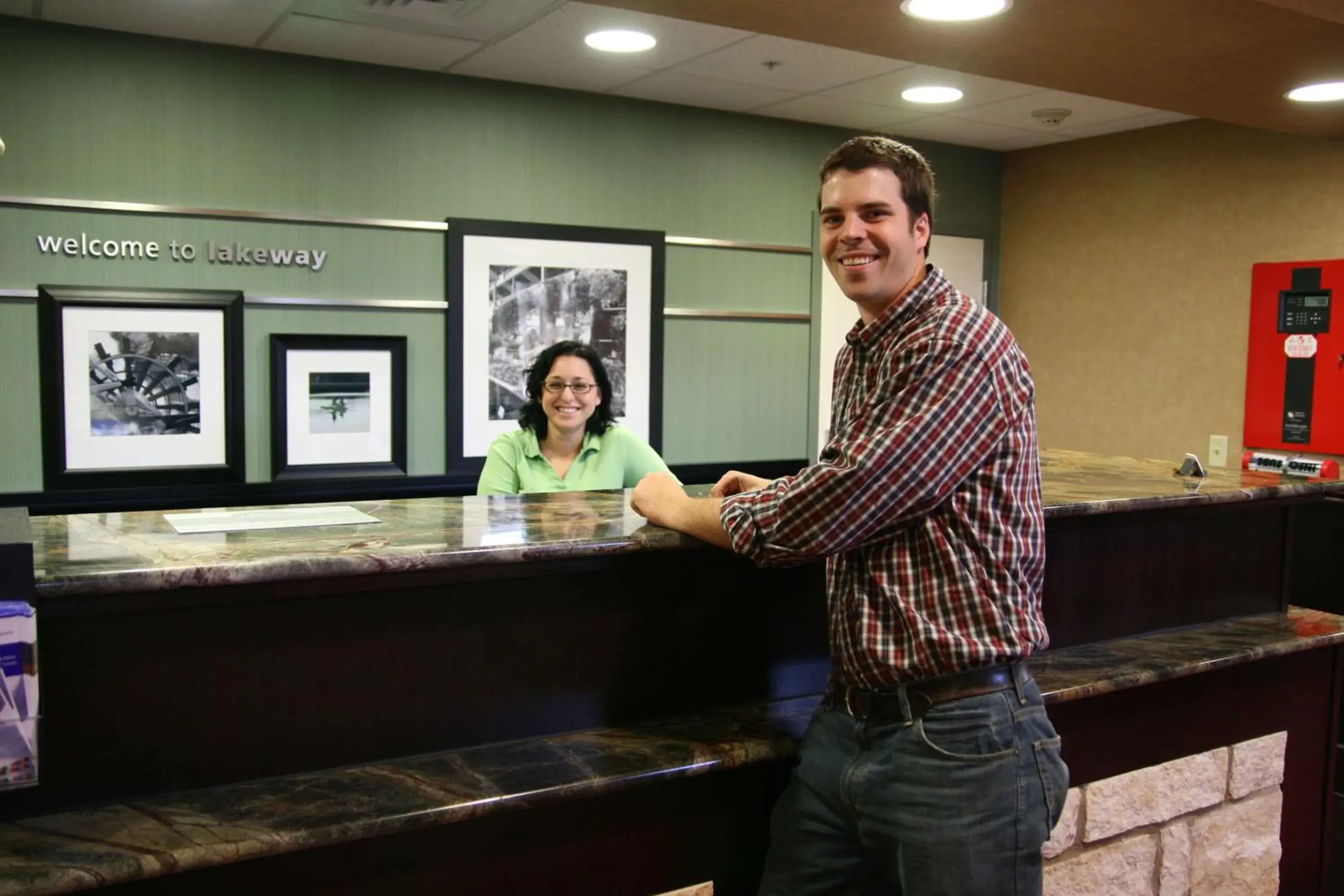 Lobby or reception in Hampton Inn and Suites Austin - Lakeway Lobby or reception in Hampton Inn and Suites Austin - Lakeway