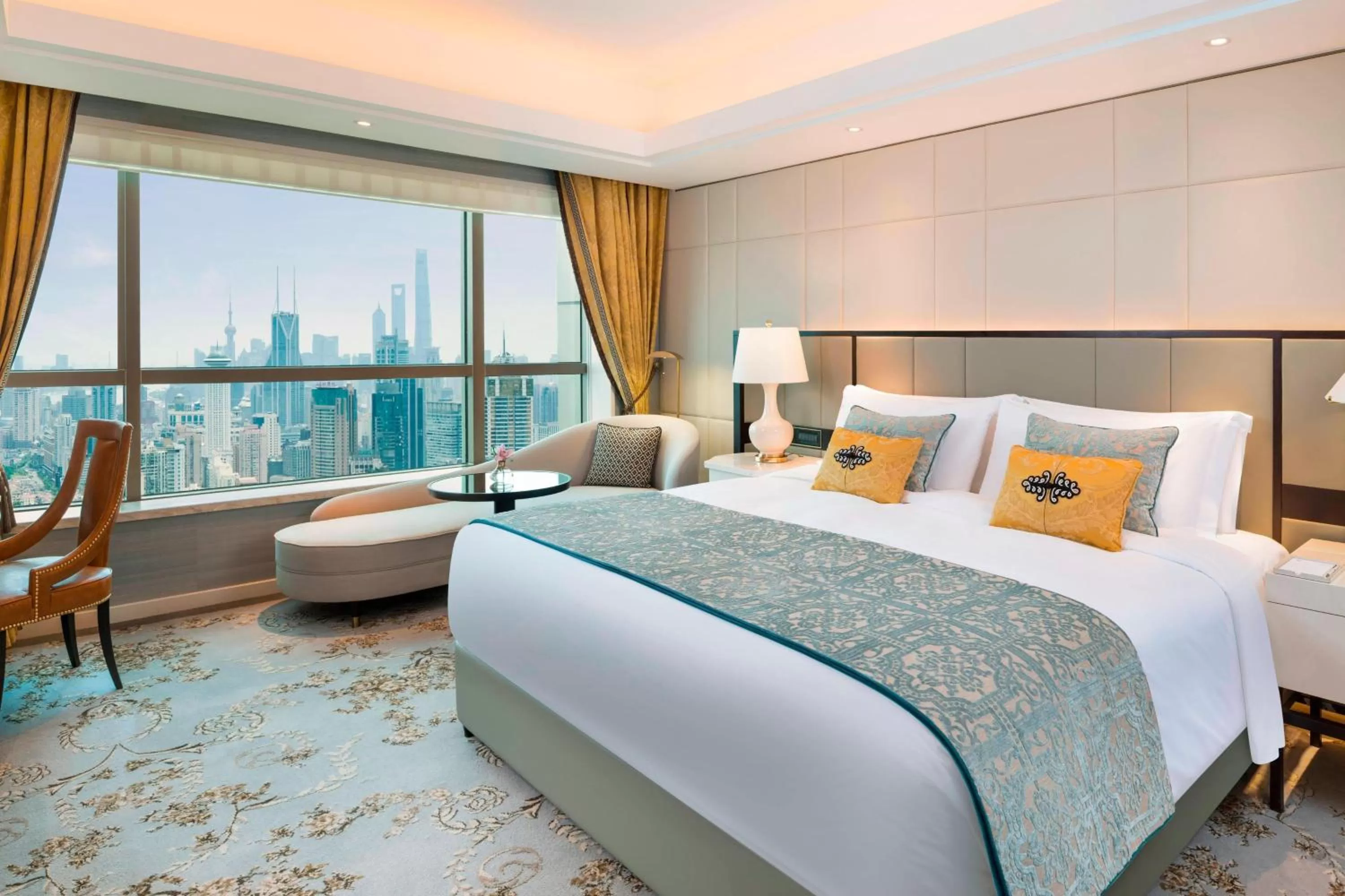 Photo of the whole room, Bed in The St Regis Shanghai Jingan - Where Downtown Luxury Meets Legendary Old Shanghai Jazz