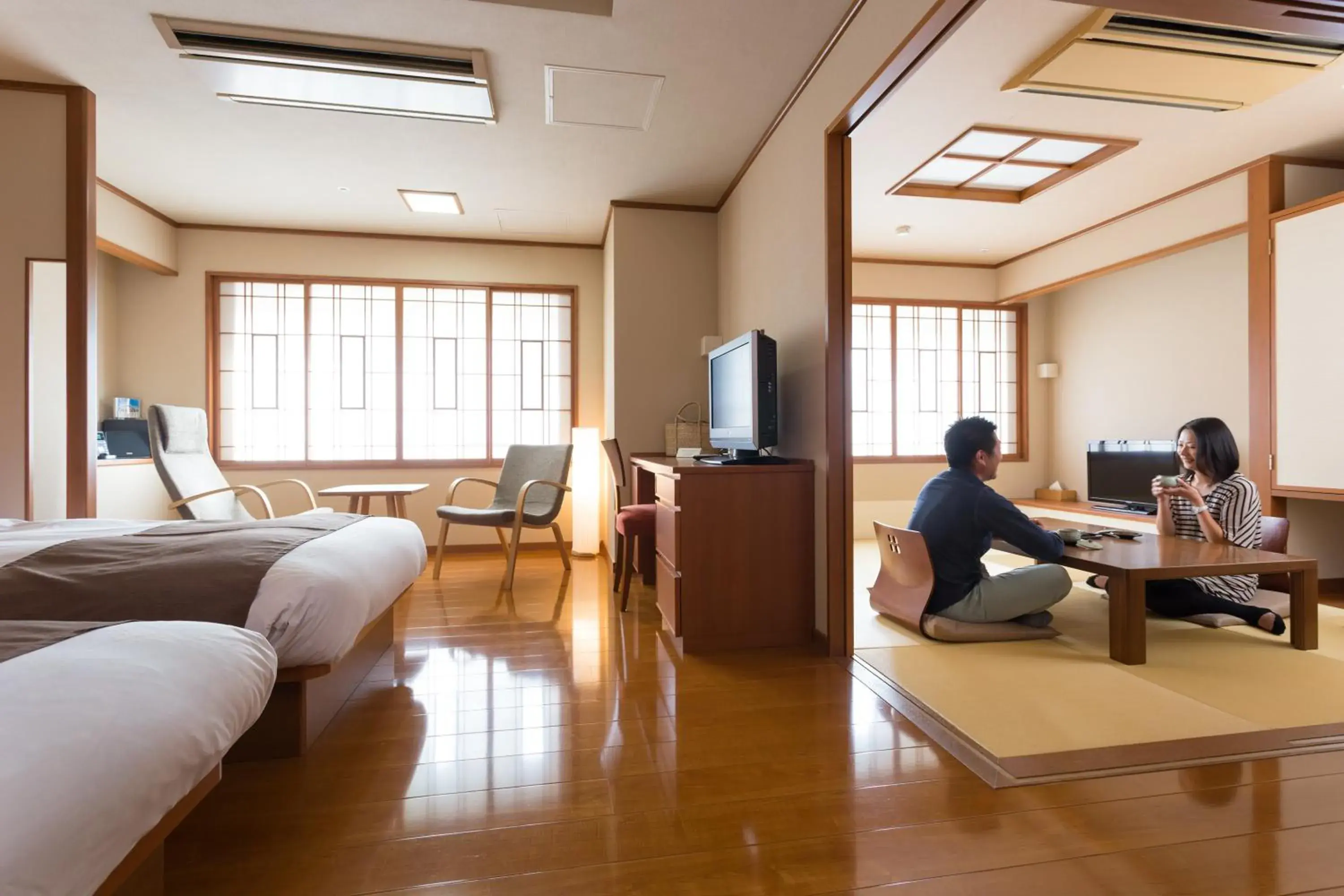 Living room in Hotel Taisetsu