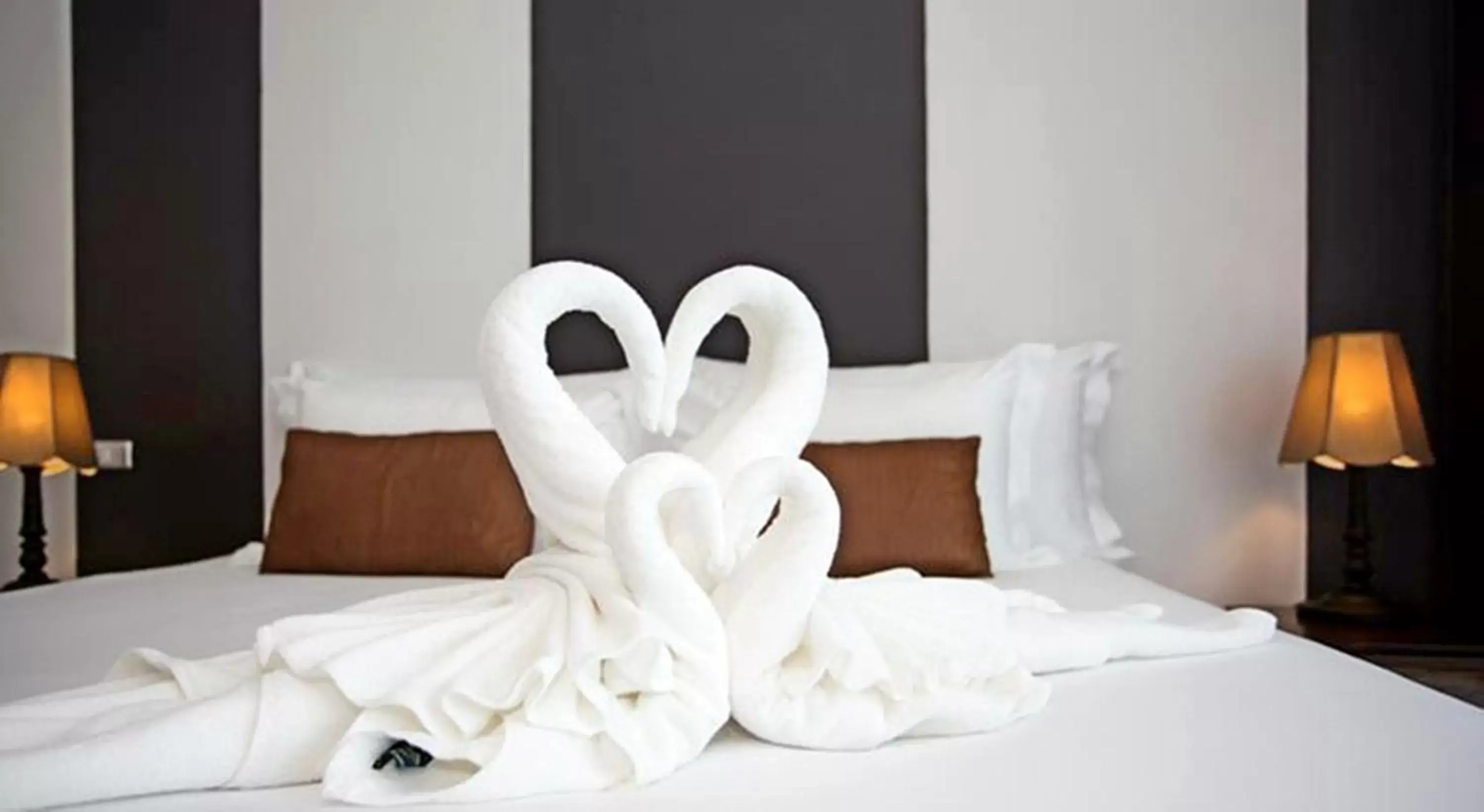 Bed in The Bridge Residence Hotel Bed in The Bridge Residence Hotel