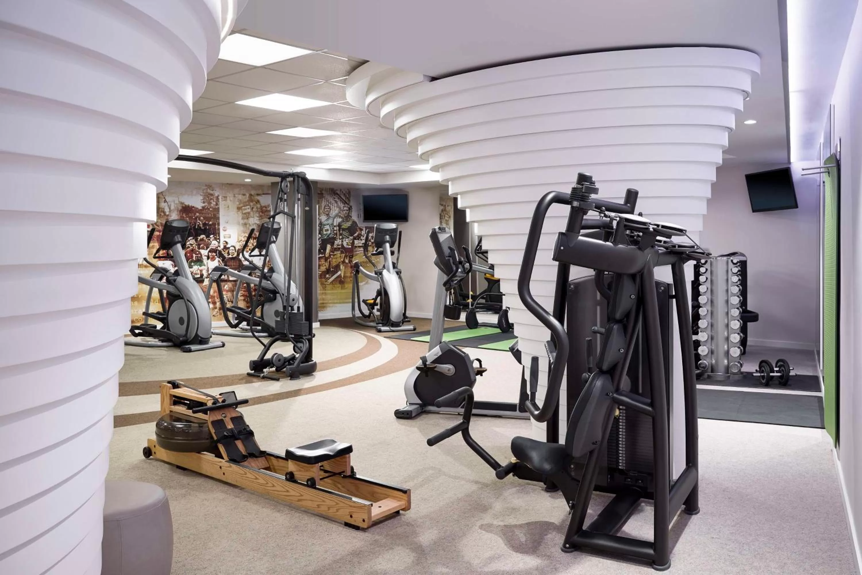 Fitness centre/facilities in Lindner Hotel Cologne City Plaza, part of JdV by Hyatt