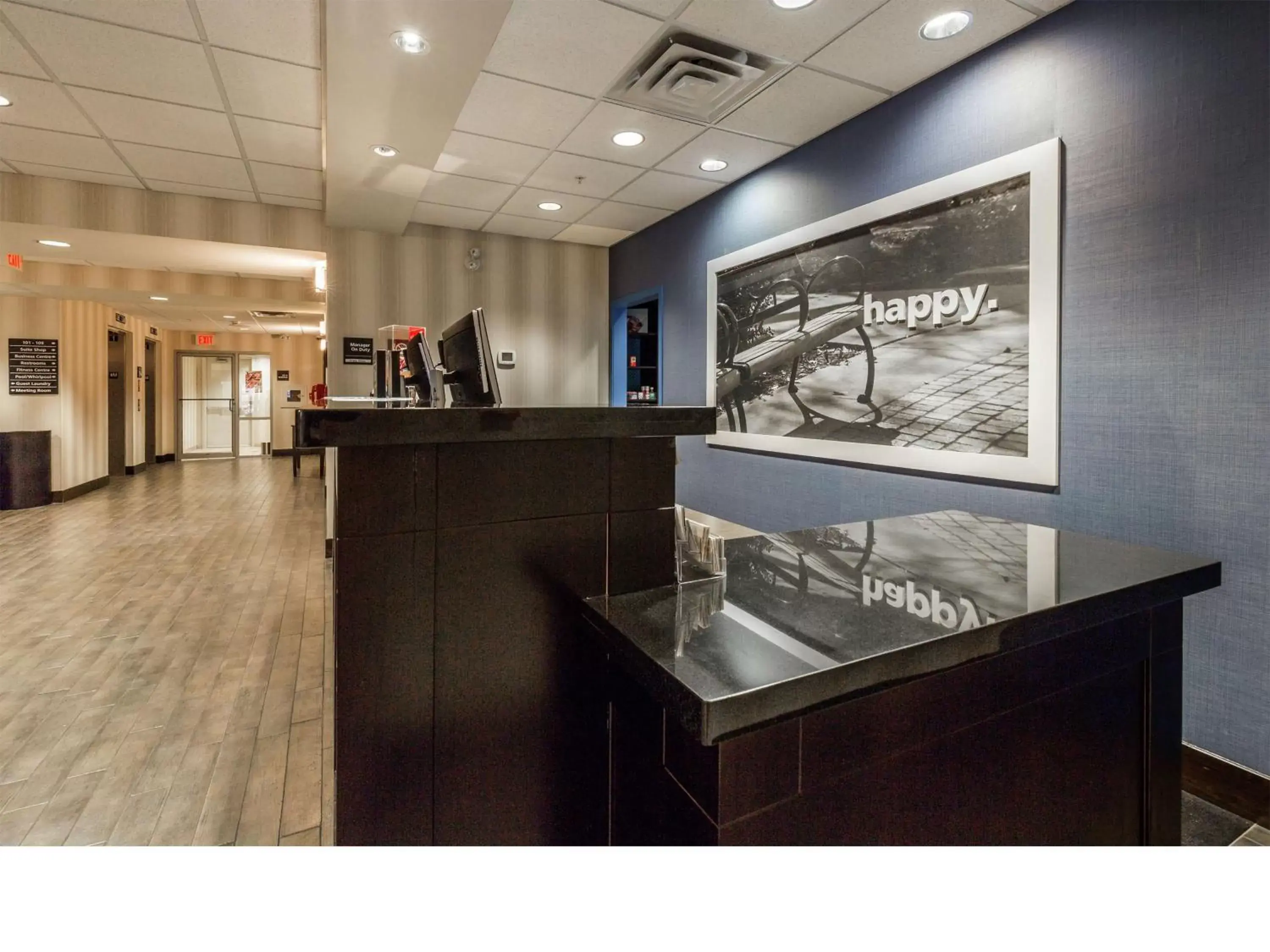 Lobby or reception in Hampton Inn & Suites by Hilton Lethbridge Lobby or reception in Hampton Inn & Suites by Hilton Lethbridge